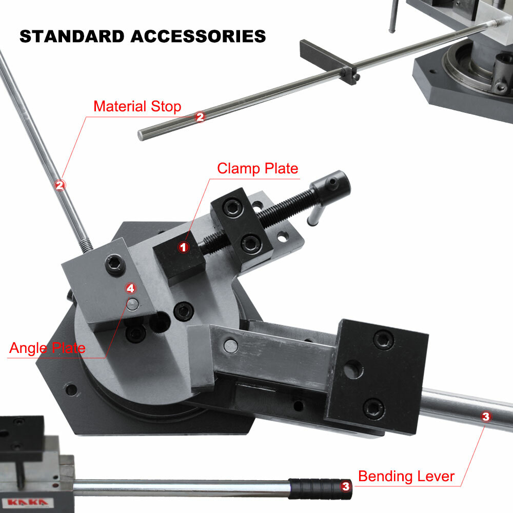 Kaka SBG-40 Heavy-Duty Universal Bender, metal bender ornamental