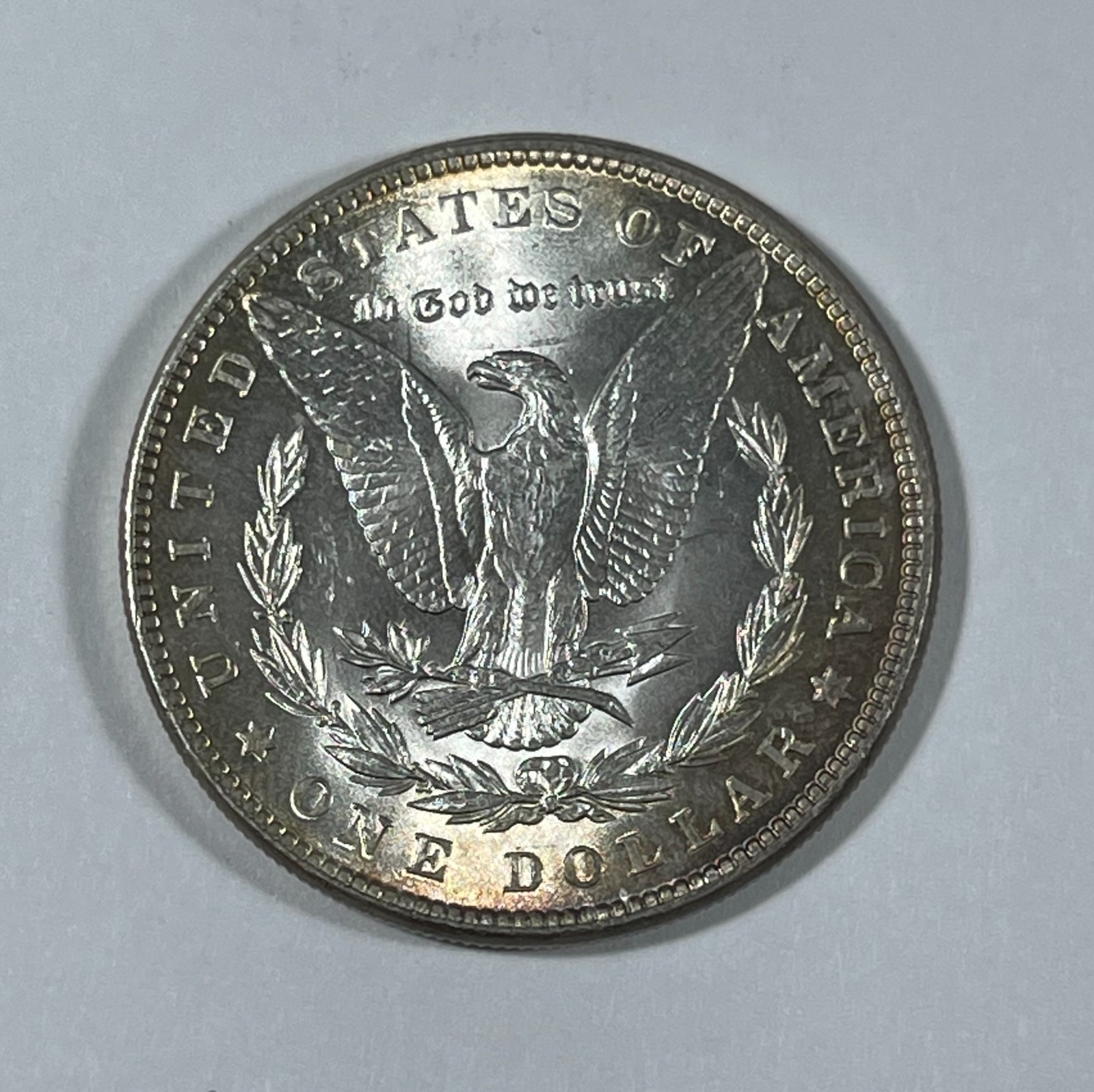 1887 Morgan silver dollar (#22174) nice frosty ÇH. BU+