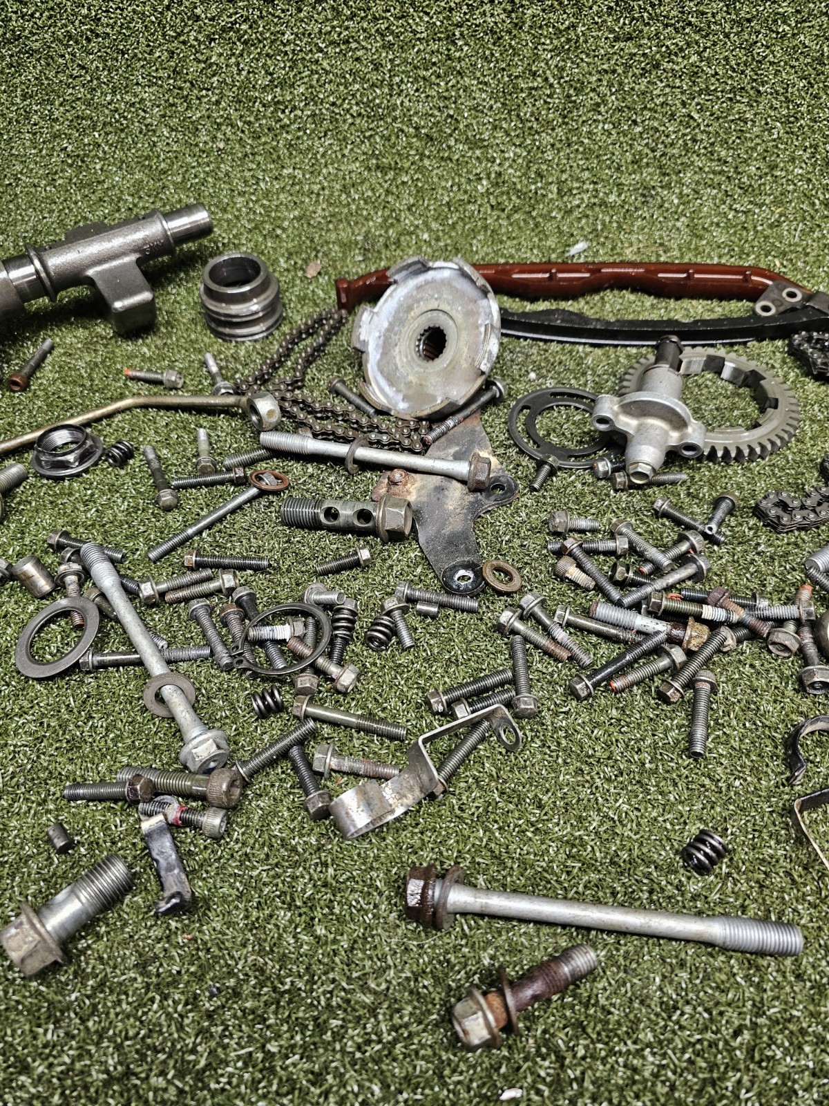 02-08 Yamaha Grizzly 660 Engine Bolt Hardware Kit