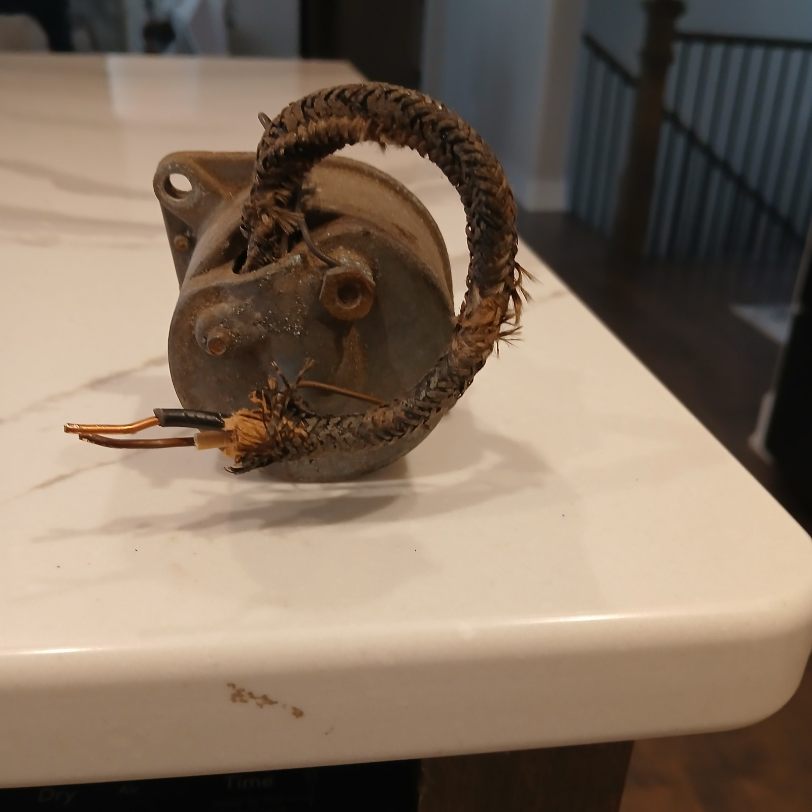 Original ECO Air Meter Light, Housing & Wire "WORKS"