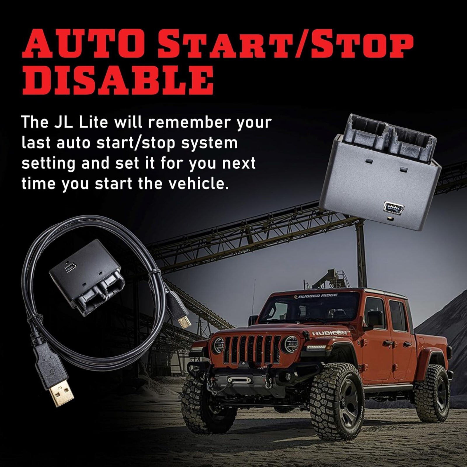 Z Automotive OBD2 Plug-In Tazer JL Lite Module for Wrangler JL Gladiator JT