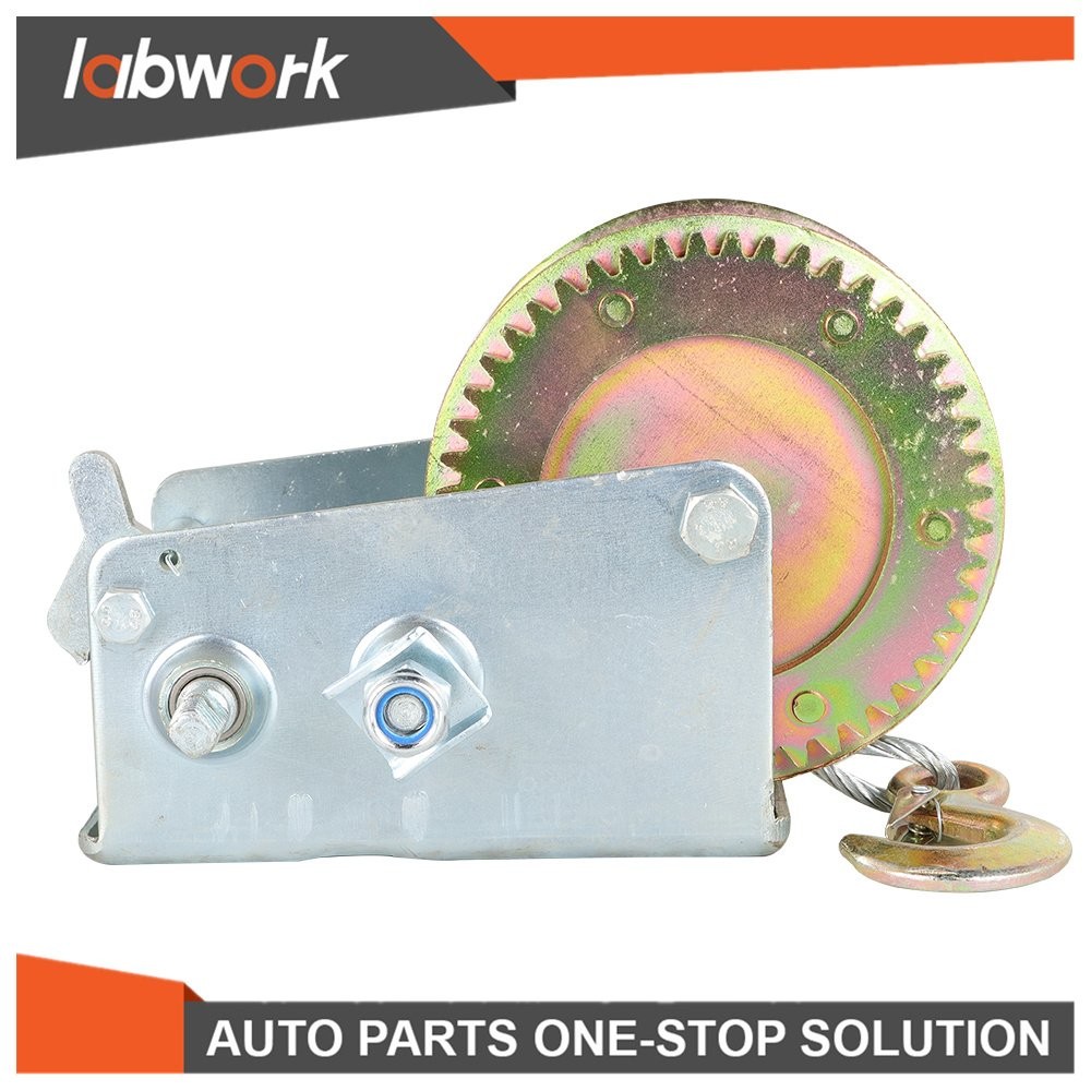 Labwork 3500lbs Hand Winch With Cable For Trailer Winch Durable Hand Crank Winch