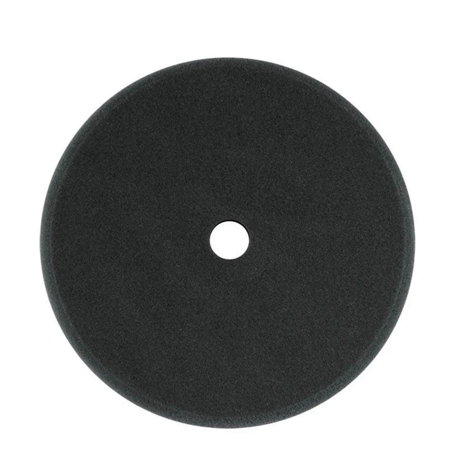Buff & Shine 2000G 8″ x 2″ Recessed Hook & Loop Black Foam Grip Buffing Pad
