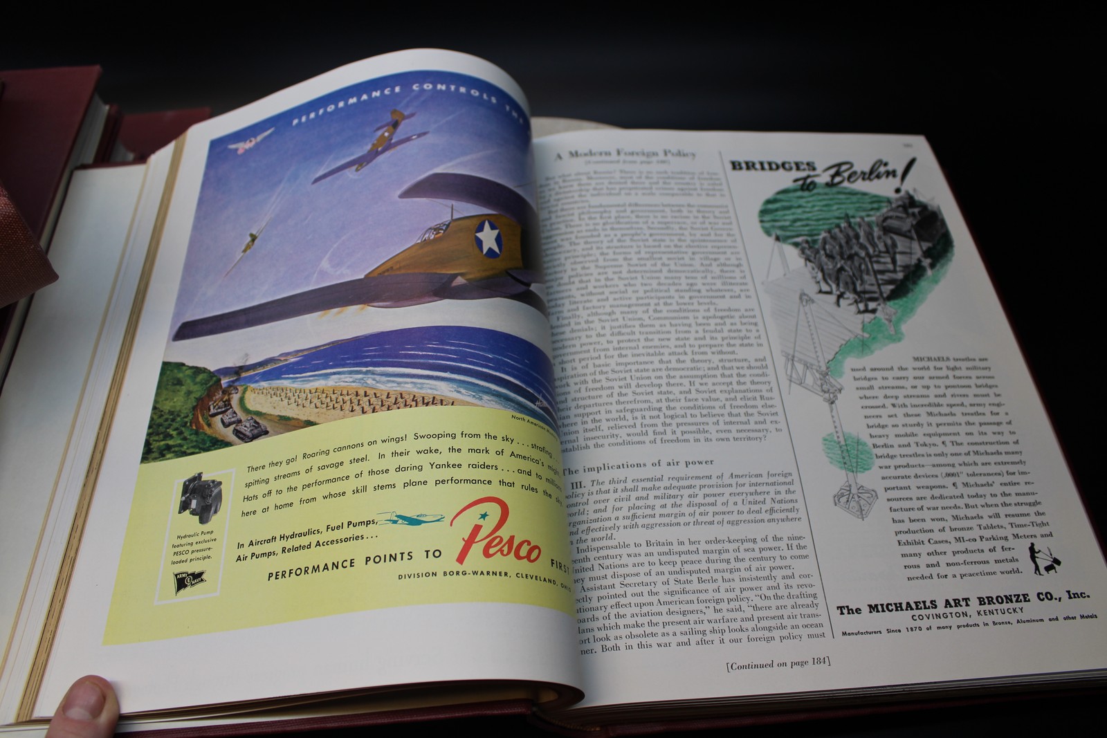 FORTUNE Magazine Hardcover Bound Magazine Volumes – 1934-1985 Library Volumes