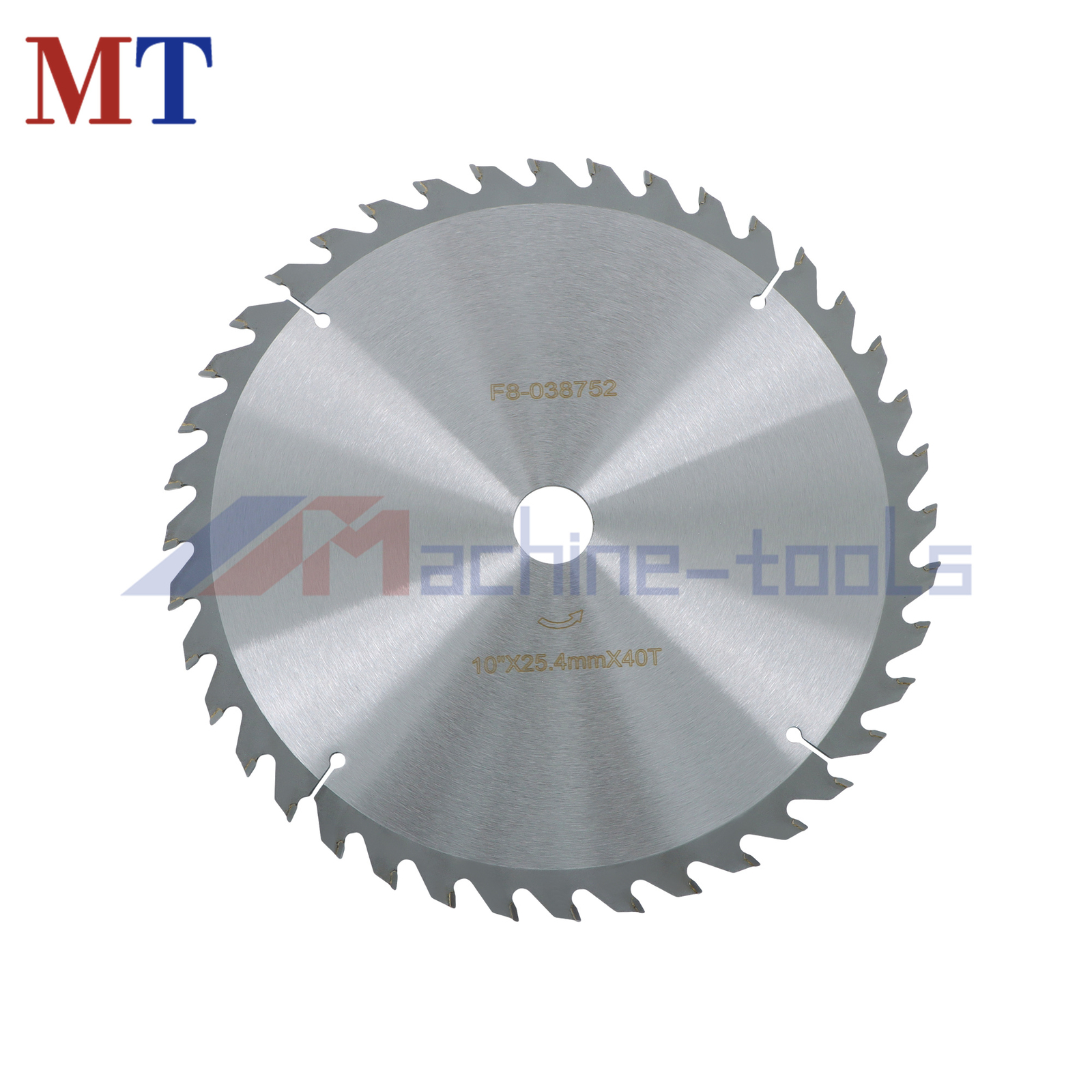 Carbide Tipped Saw Blade For Metal Wood Aluminum 10 Inch 40 Tooth With Nails