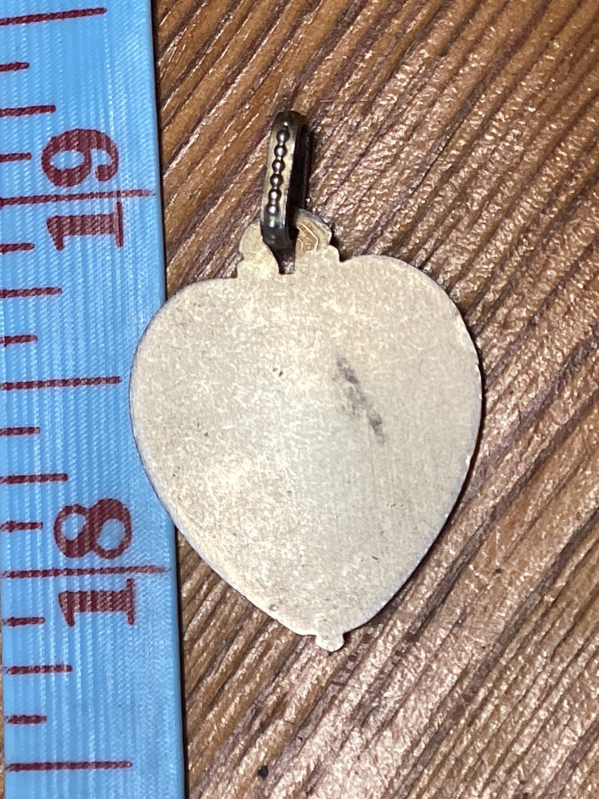 Antique religious medal Penin Poncet c 1910 Blessed Virgin