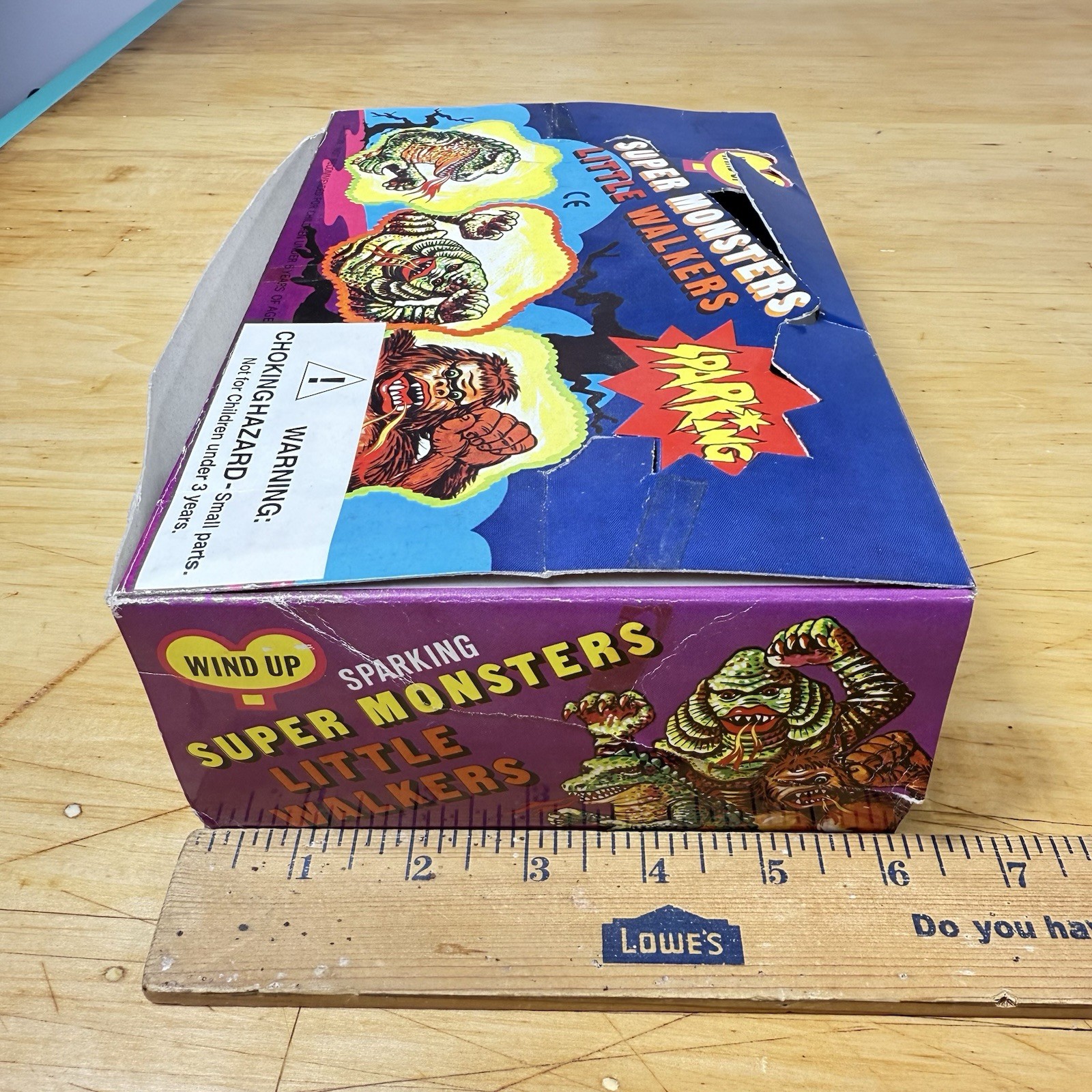Vintage Wind up Sparking Super Monsters Little Walkers Full Case New Old Stock!!