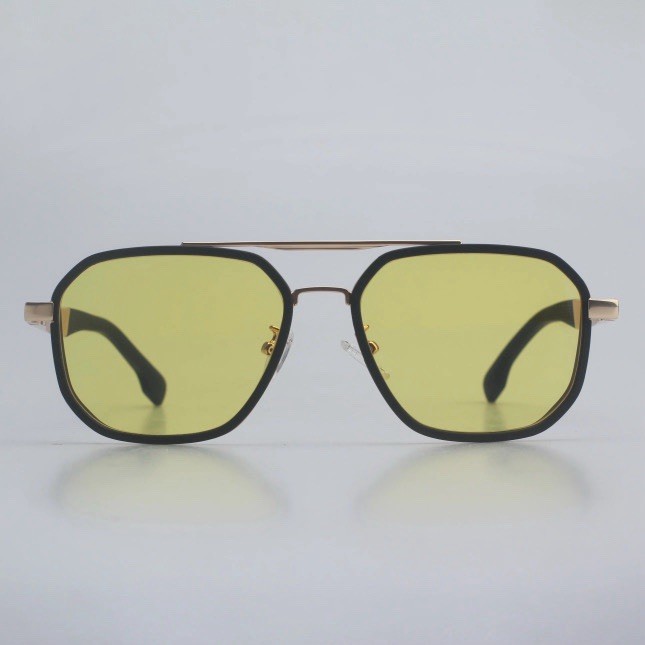 Peak Wellness Supply - Metal Frame Blue Light Blocking Glasses Yellow Lenses