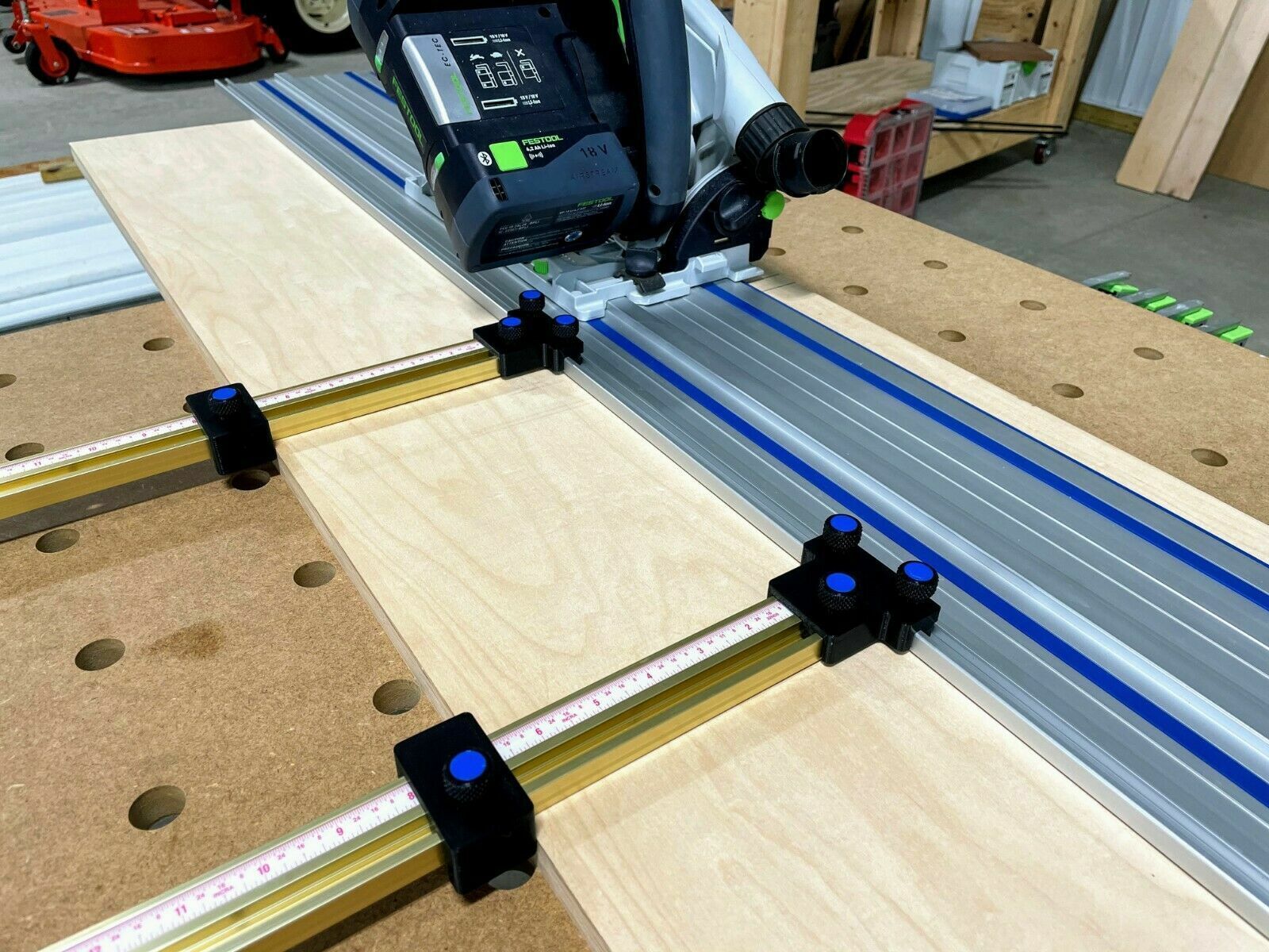 Kreg Parallel Guides for Kreg Guide Rails and Track Saws by ToolCurve