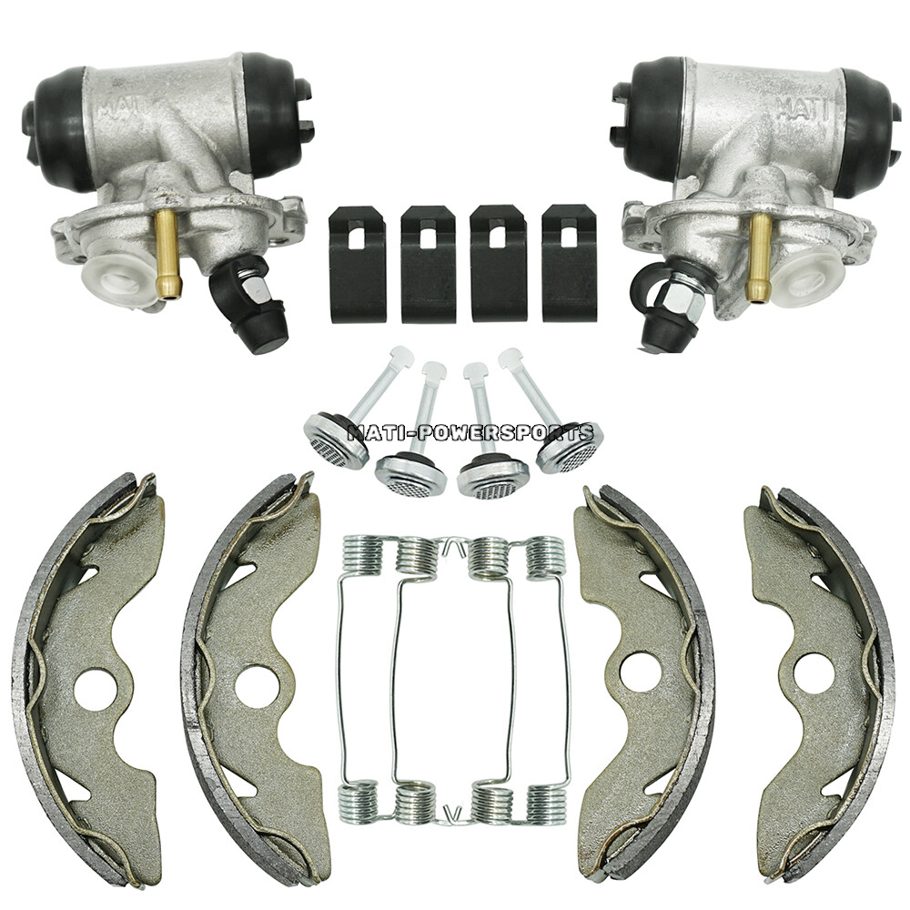 Front Brake Wheel Cylinders w/Shoes for Honda FourTrax 300 TRX300 2x4 1993-2000