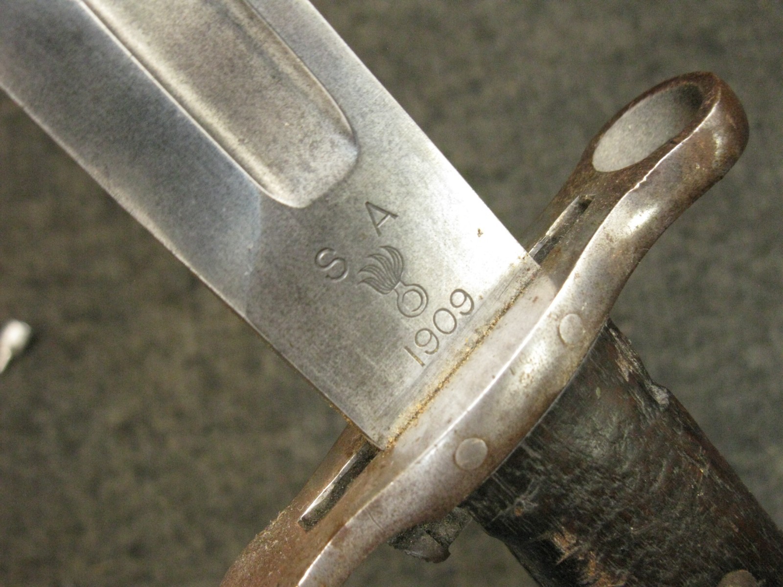 WWI Era Springfield Armory M1905 Rifle Bayonet M1903 M1 Garand