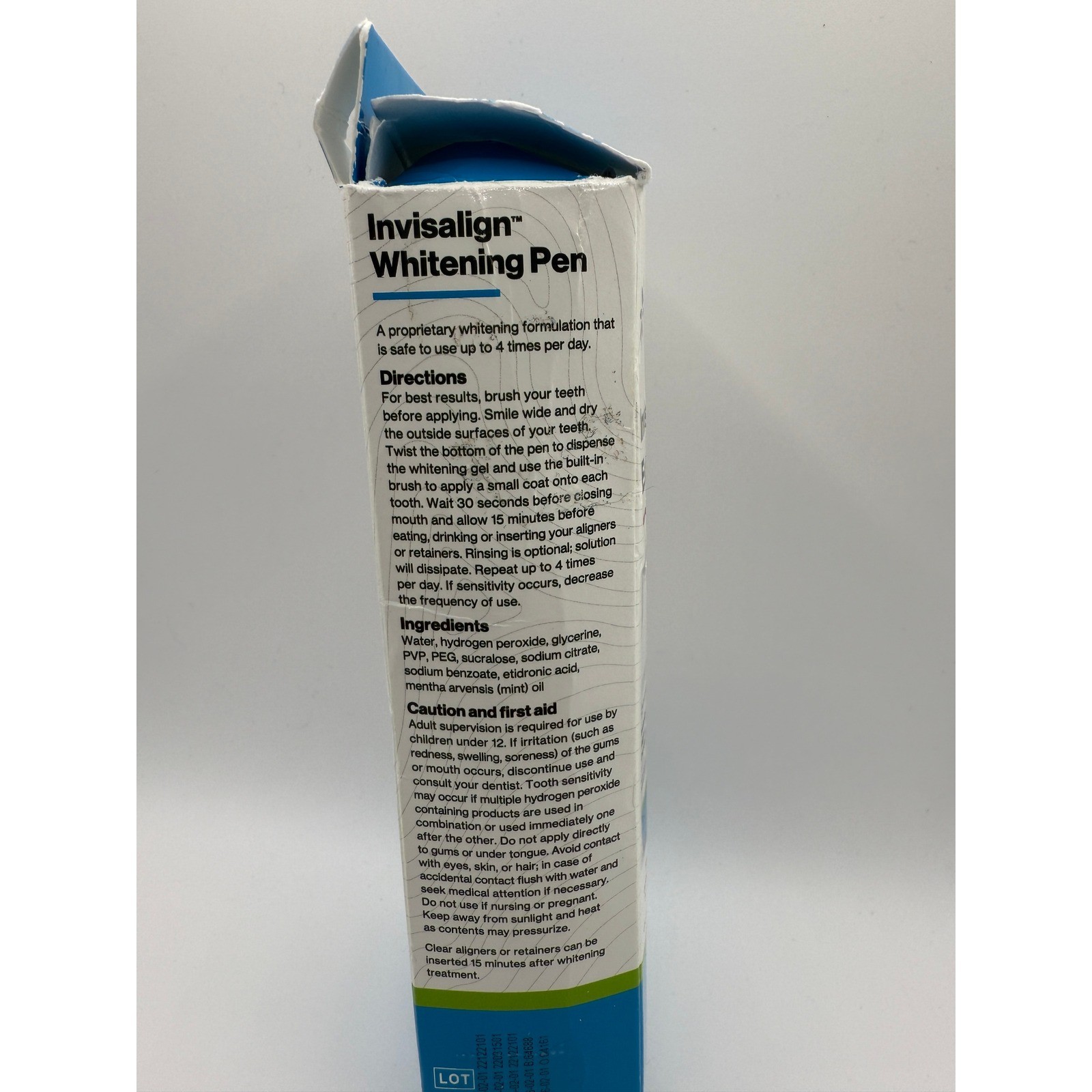 Invisalign Essentials Kit Aligners Cleaning Foam Whitening Pen Travel Pouch