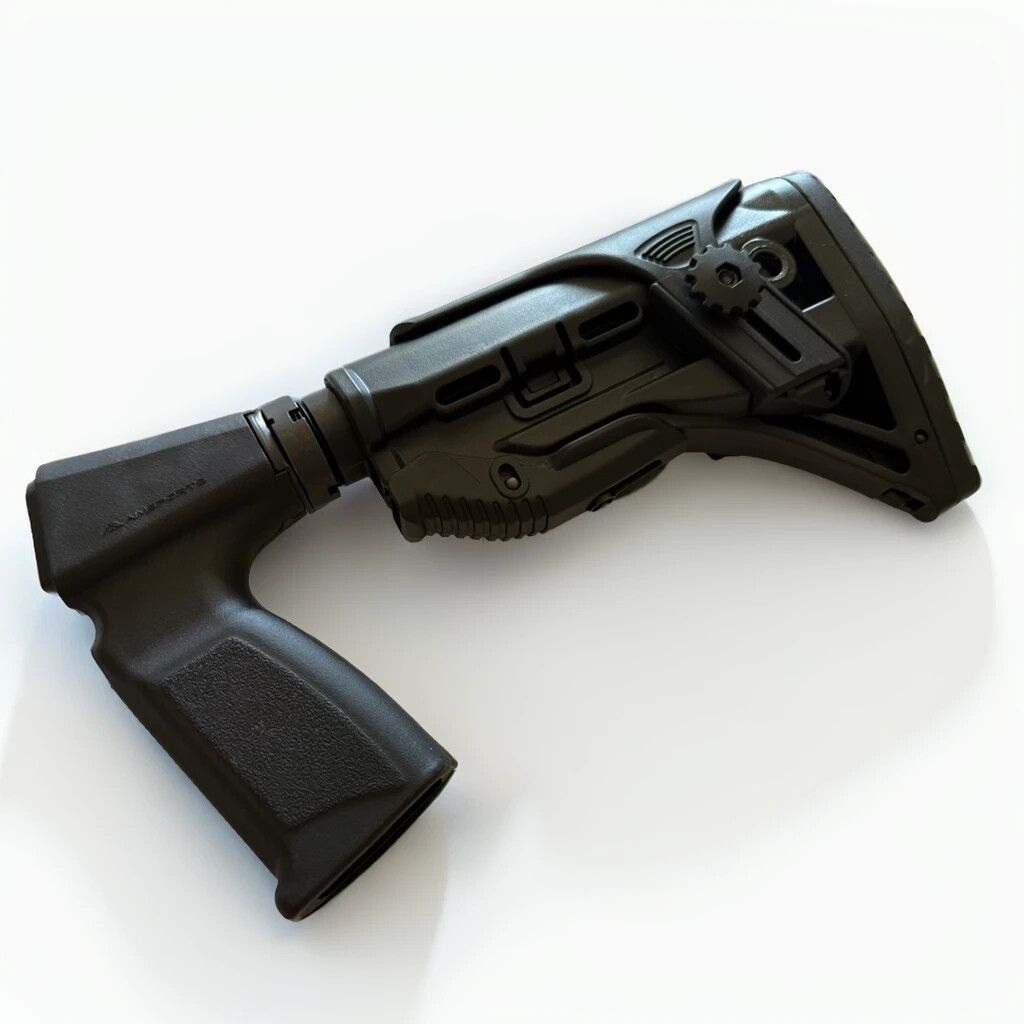 "NEW" Remington 870 / TAC-14 Tactical Grip 12/20 GA Stock w/ Cheek Riser (Black)