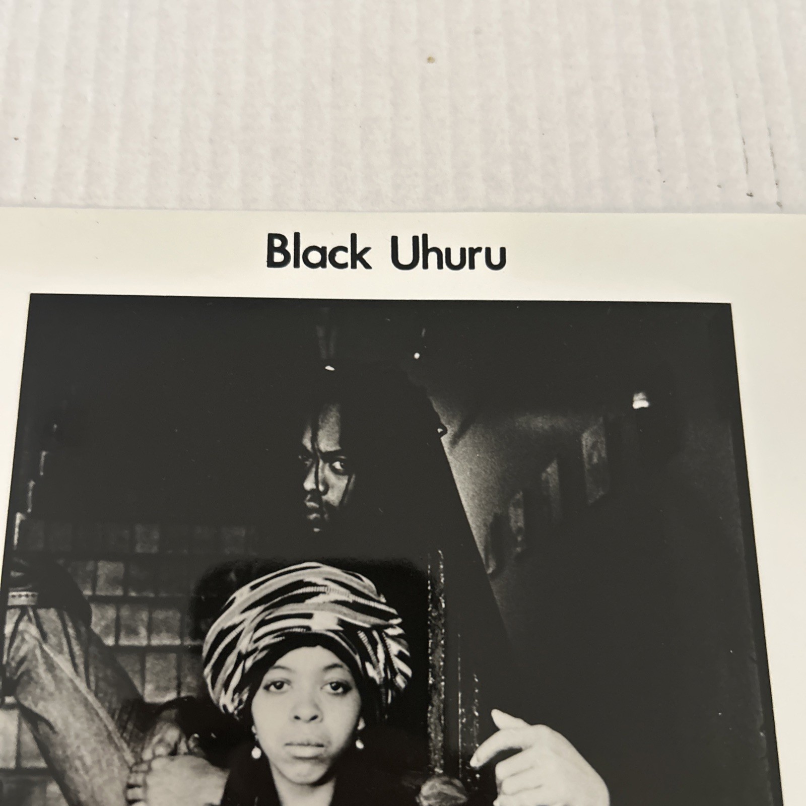 BLACK UHURU Original Publicity Promo Photo 8x10 MANGO Records