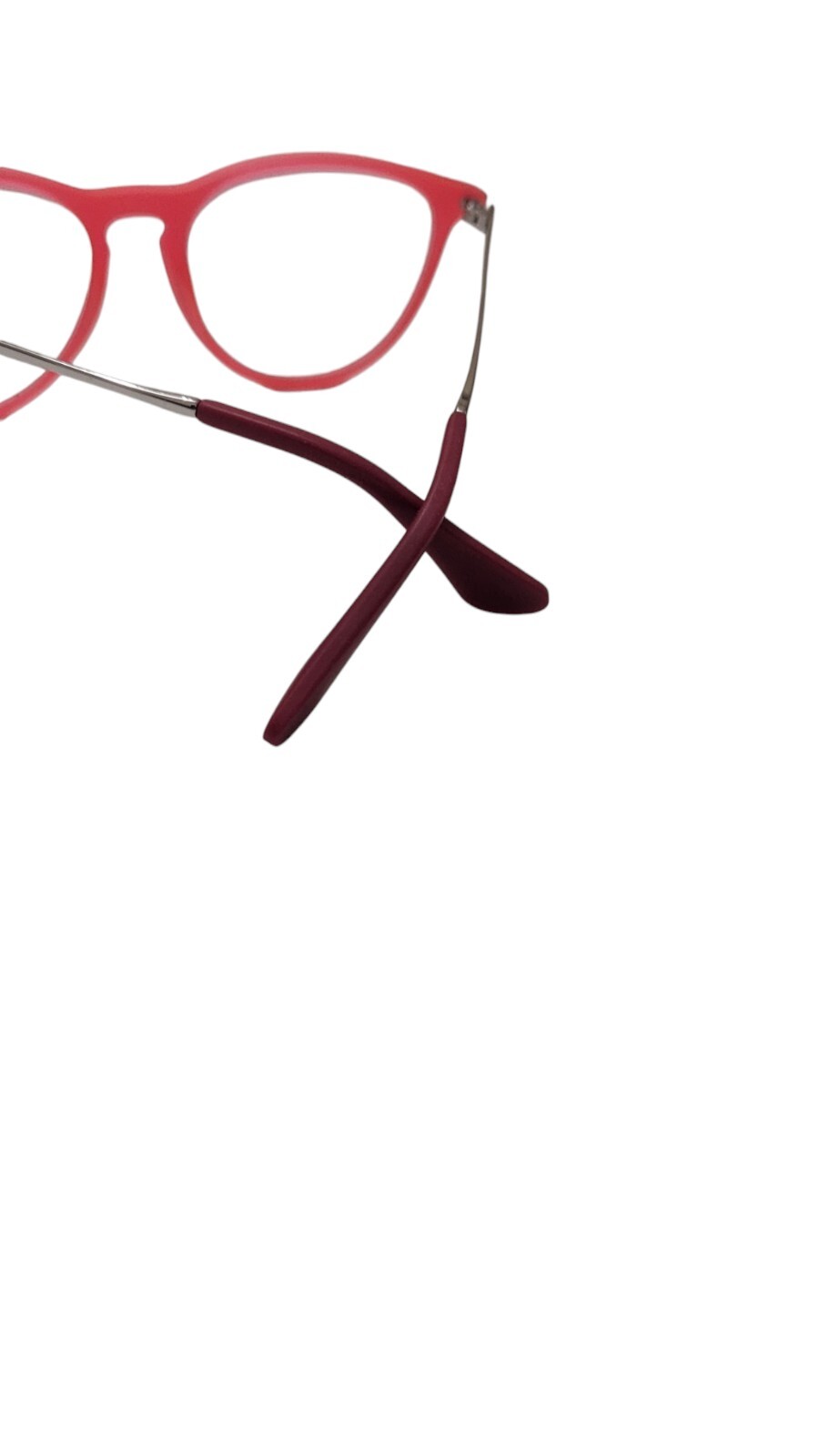 Ray Ban Jr RJ9060S 7009/6Q Pink Round Girls Erica Glasses Frames Only 50-15 130