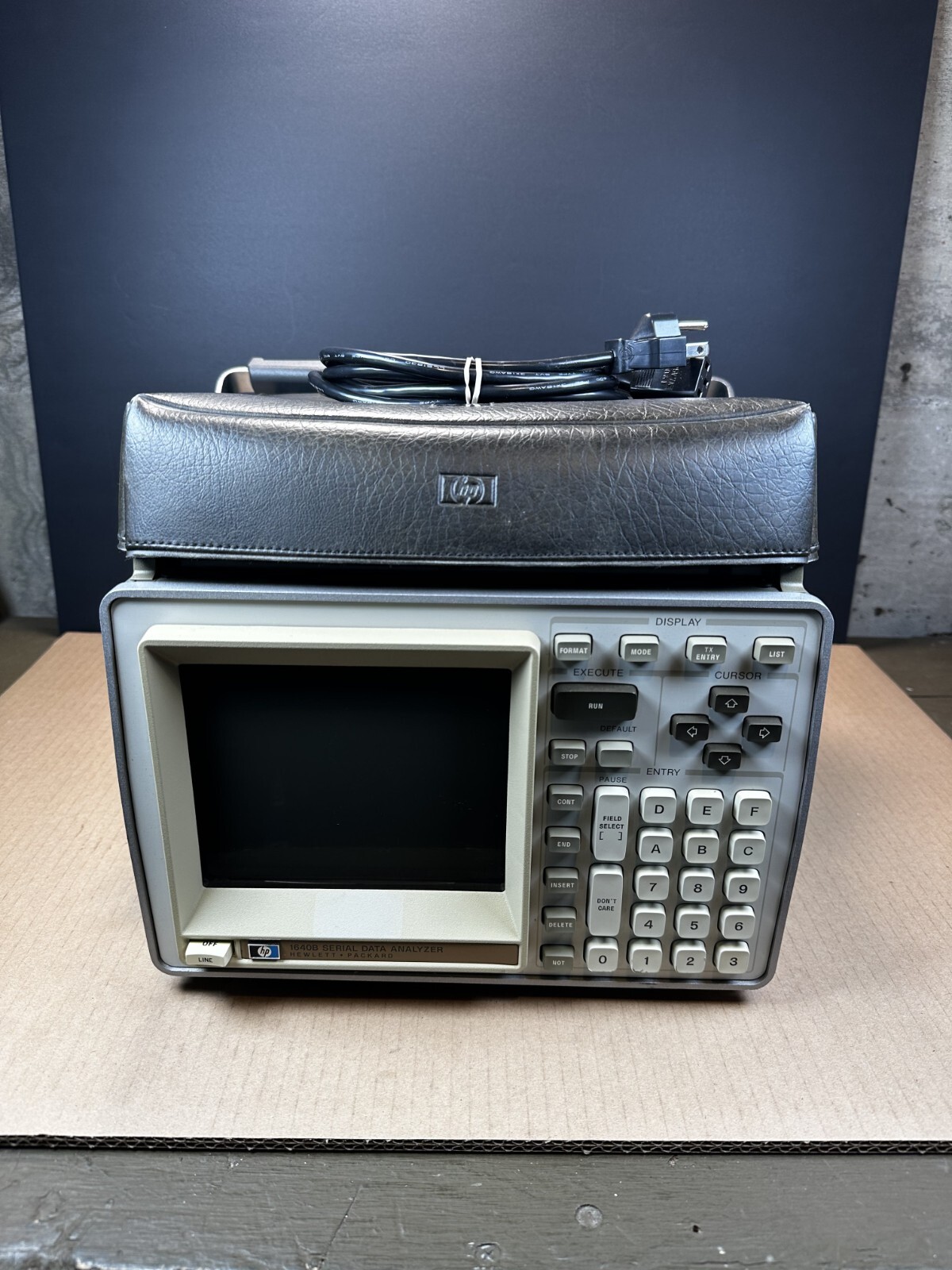 HP 1640B Serial Data Analyzer Hewlett Packard Works Ships Fast!!!