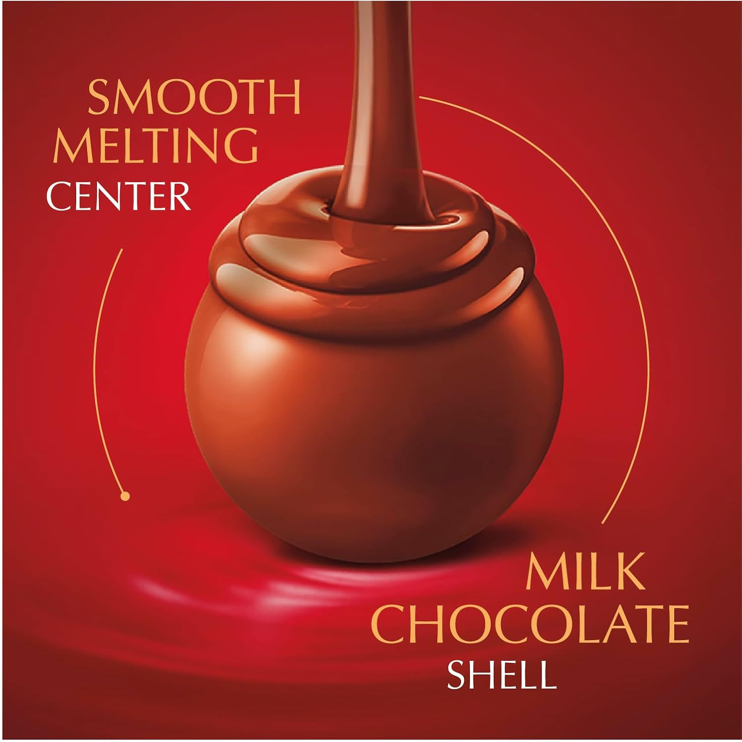 Lindt LINDOR Dark Chocolate Candy Truffles, Dark Chocolate with Smooth, Melting