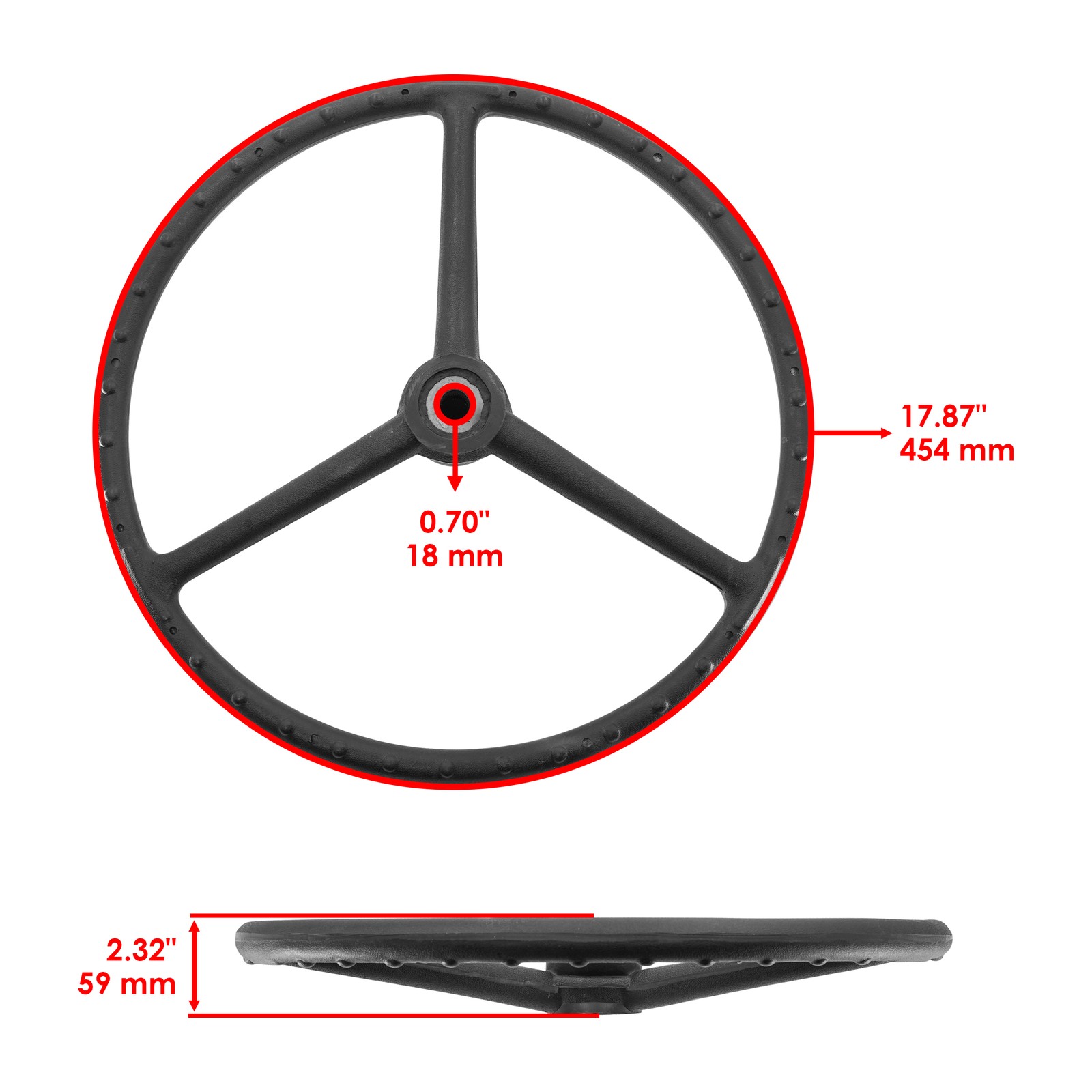 1673006M1 Steering Box & Wheel For Massey Ferguson 135 230 240 240S 250 20D 20E