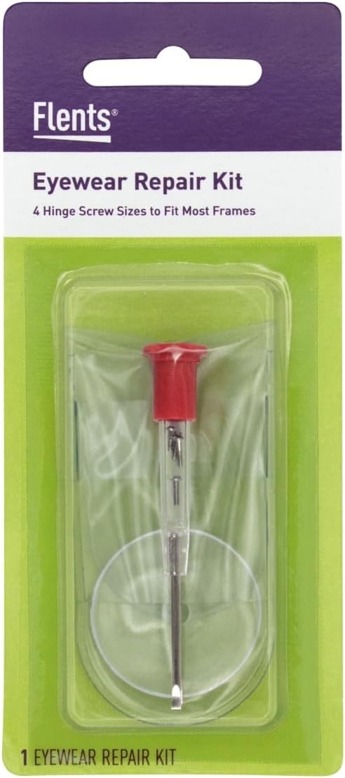 Eye Glasses Repair kit, with Magnifying Glass