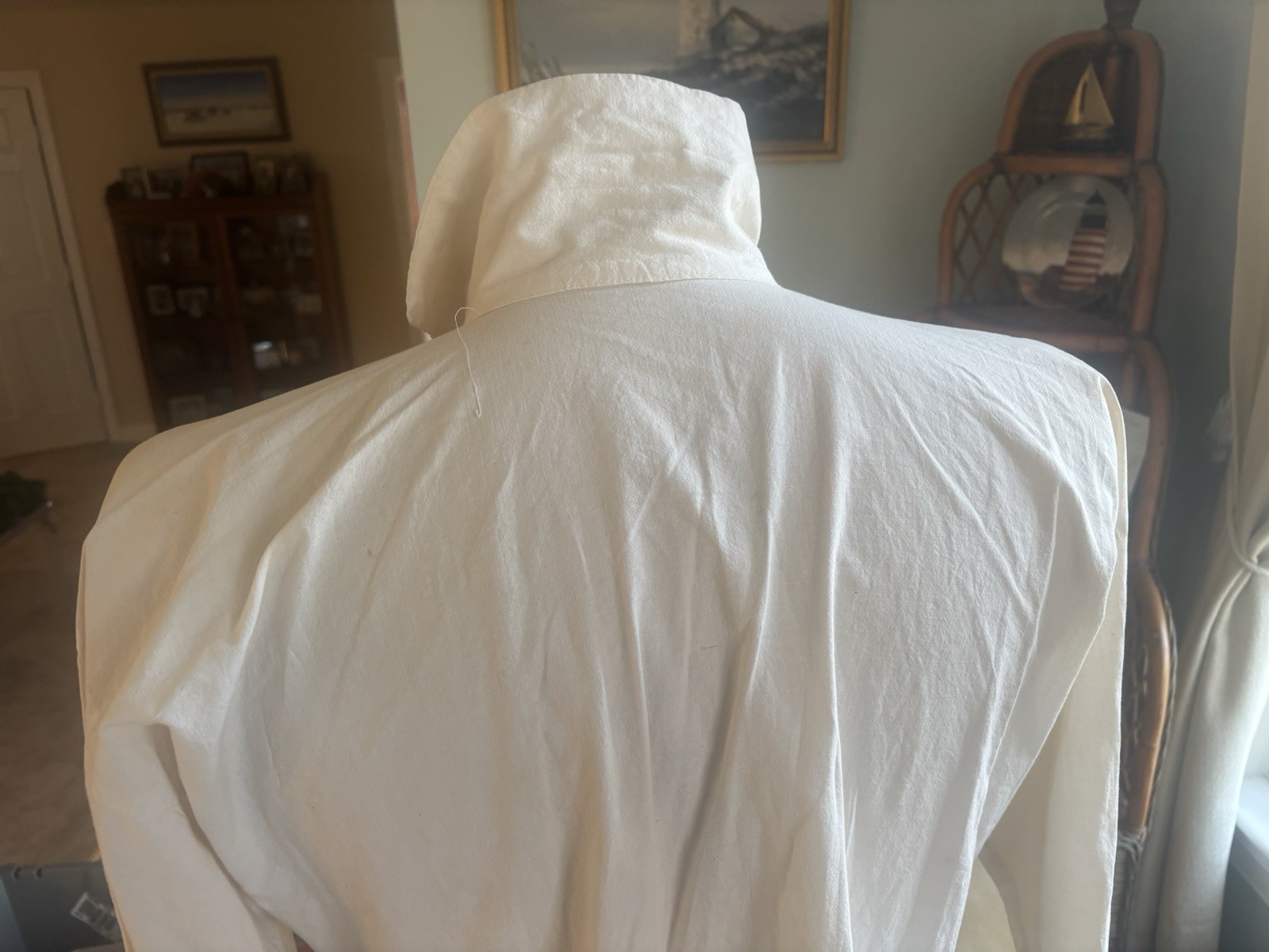 Vintage Reproduction Civil War Quarter Button Up Shirt