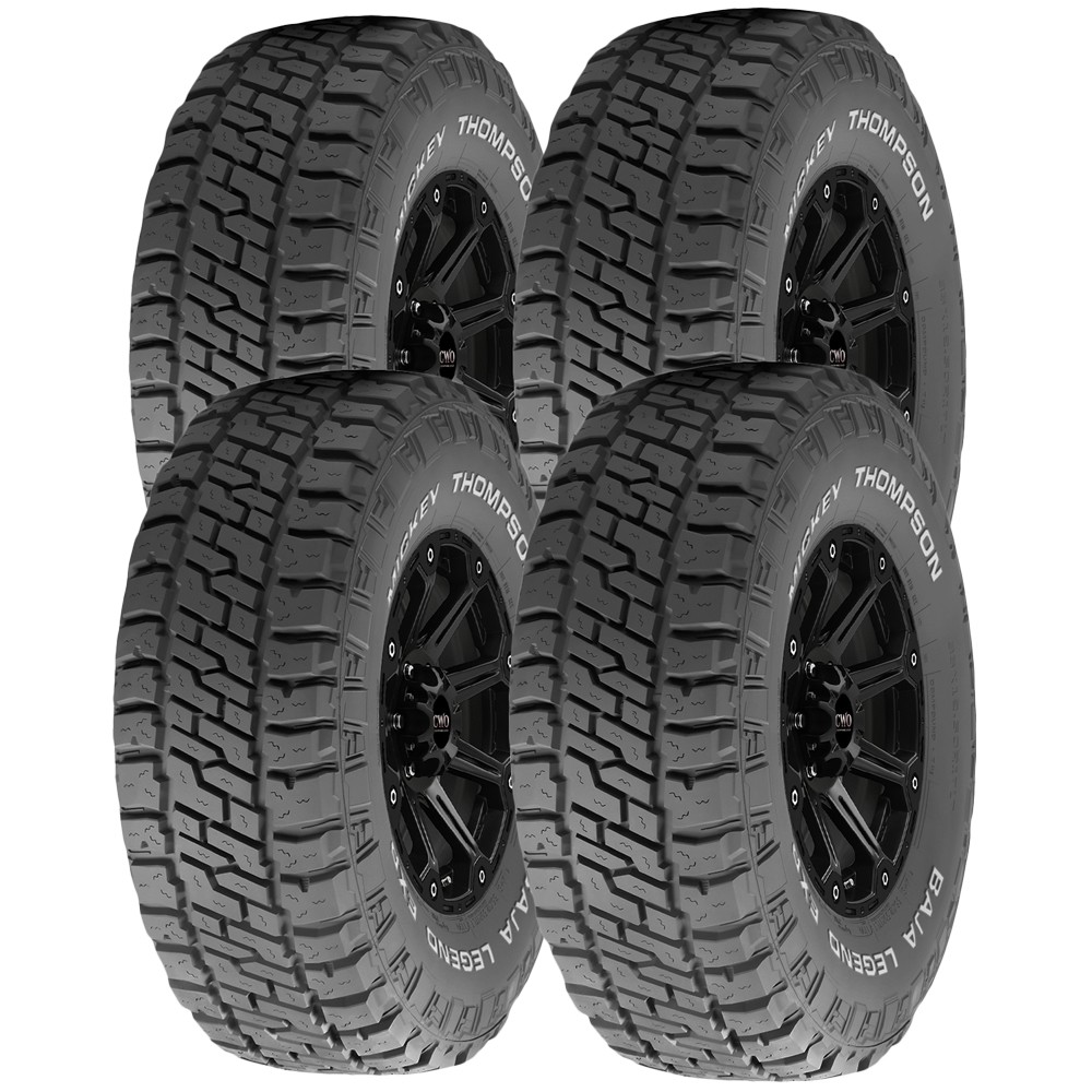 (QTY 4) 31x10.50R15 Mickey Thompson Baja Legend EXP 109Q LRC White Letter Tires