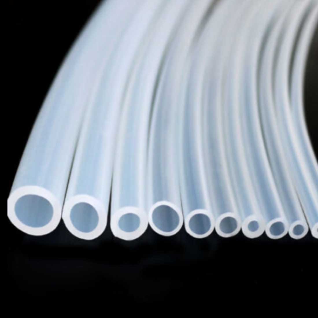 Clear Silicone Tube Food Grade Rubber Soft Pipe Beer Milk Drink Pipes Water Hose