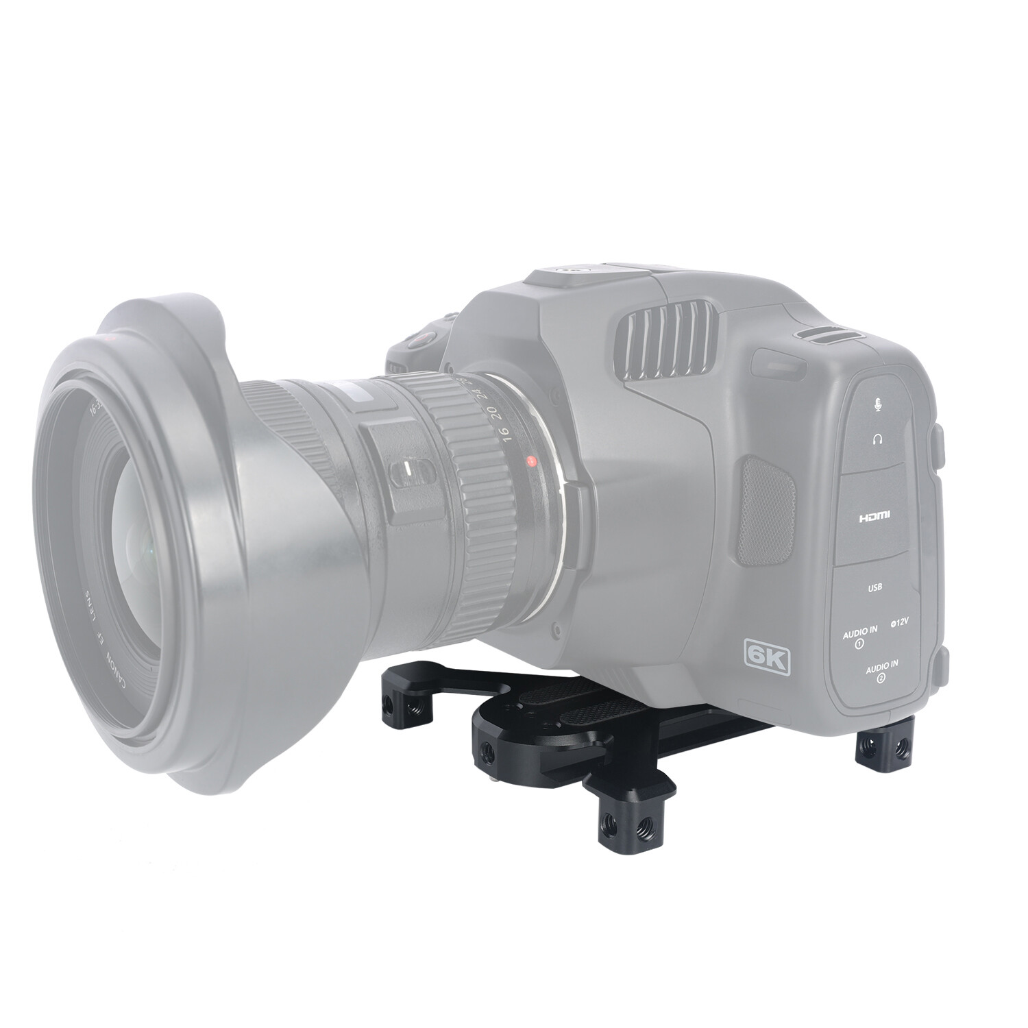 NICEYRIG Arca Tripod Swiss Quick Release Plate Baseplate Support For DSLR Camera