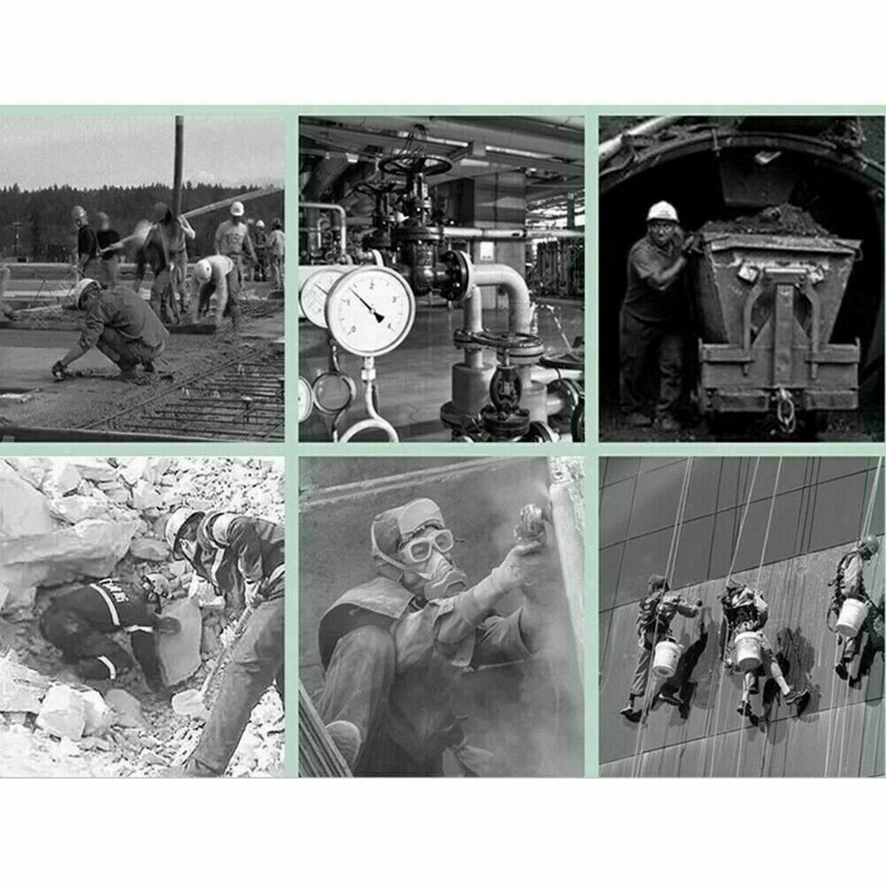 Half Face Shield Respirator Dust Mask for Painting Sanding Woodworking Facepiece