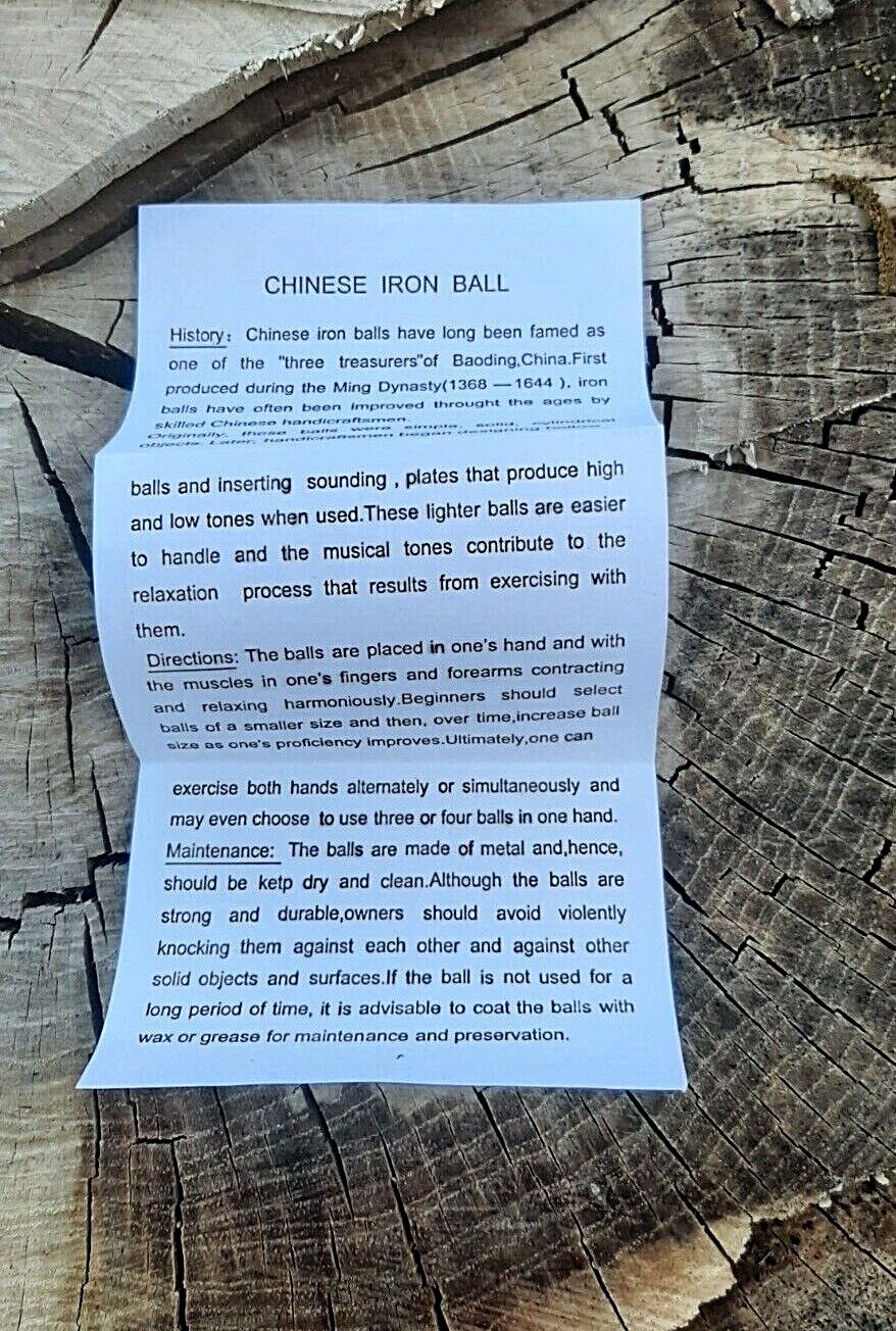 Chinese Healthy Therapy Chrome 2 balls Set /40mm/Dragon&Phoenix/Exercise 