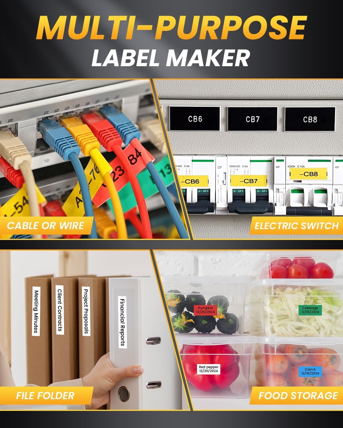 Industrial Label Maker, Label Maker Machine, E1000 Heat Shrink Label Maker