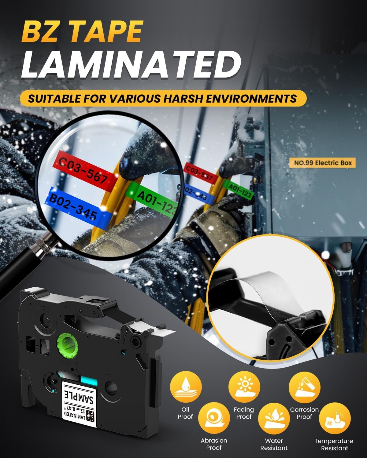 Industrial Label Maker, Label Maker Machine, E1000 Heat Shrink Label Maker