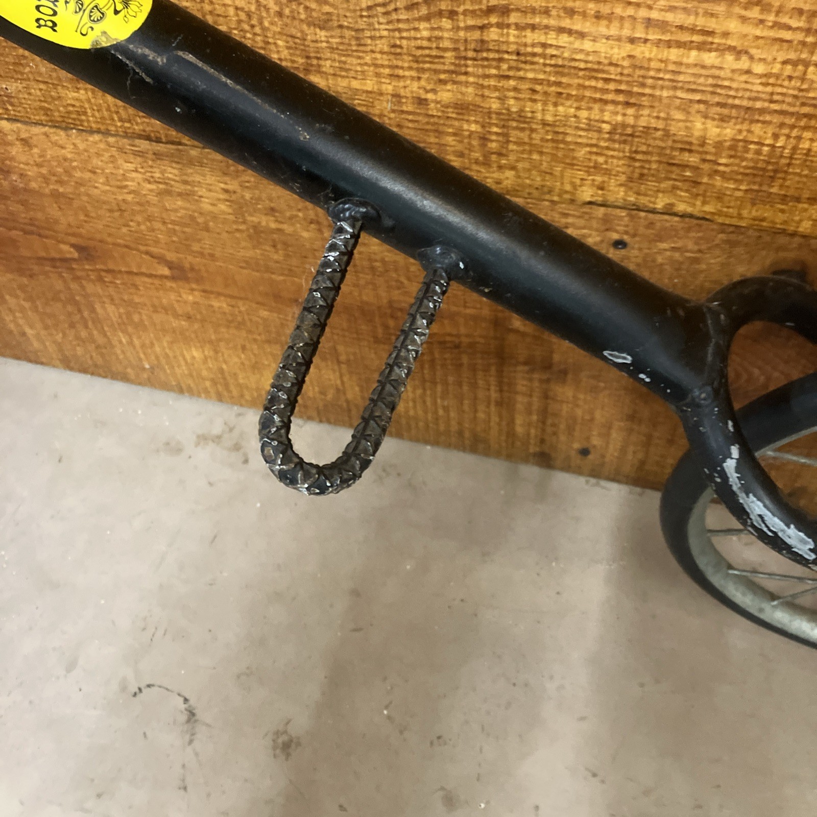 The Bone Shaker High Wheel Frame, Fork, Rear Wheel,Seat- Reproduction- Made USA-