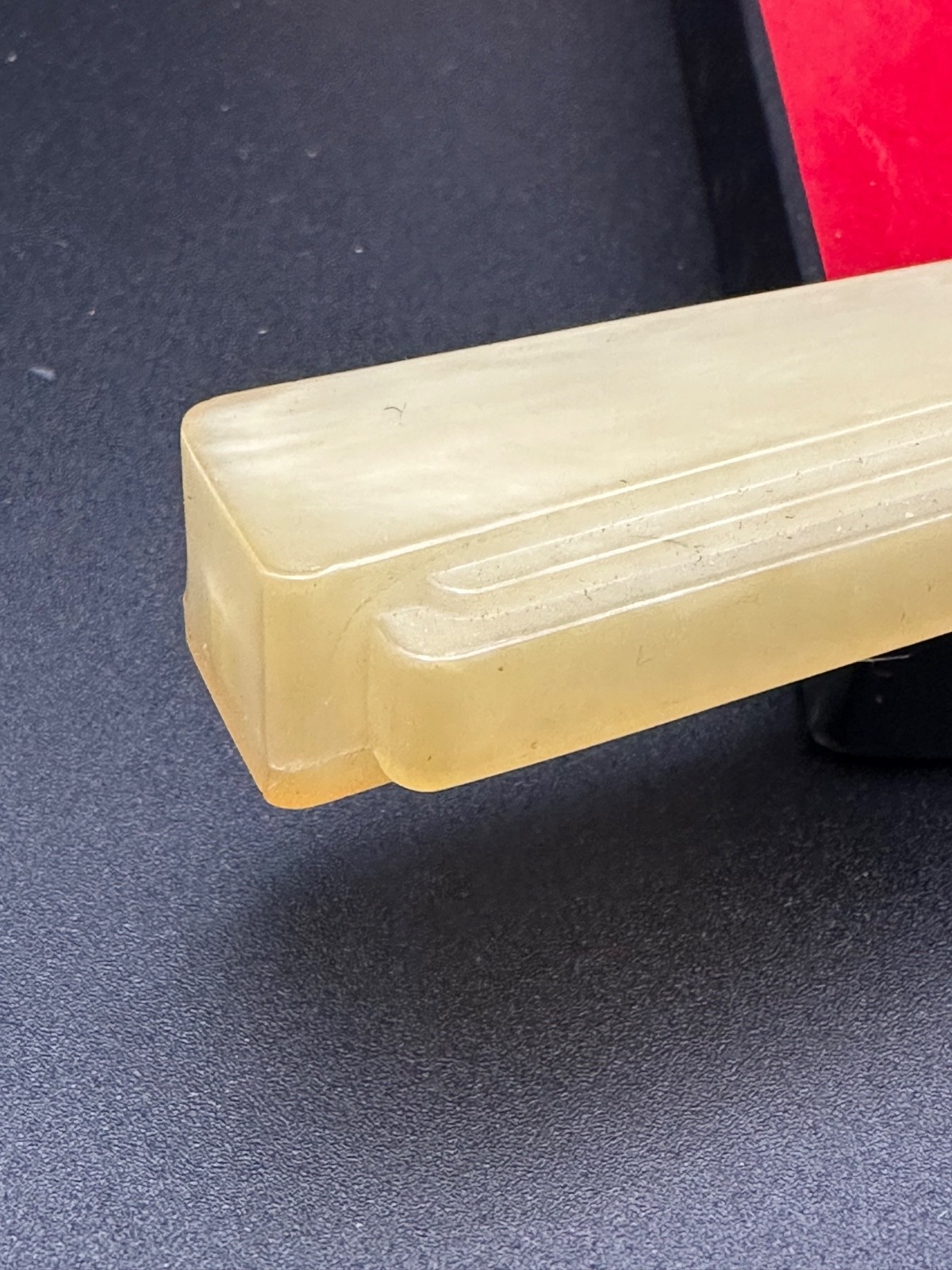 Vintage Bausch & Lomb Ivory 2”x3 7/8”Optical Magnifier Bakelite Magnifying Glass