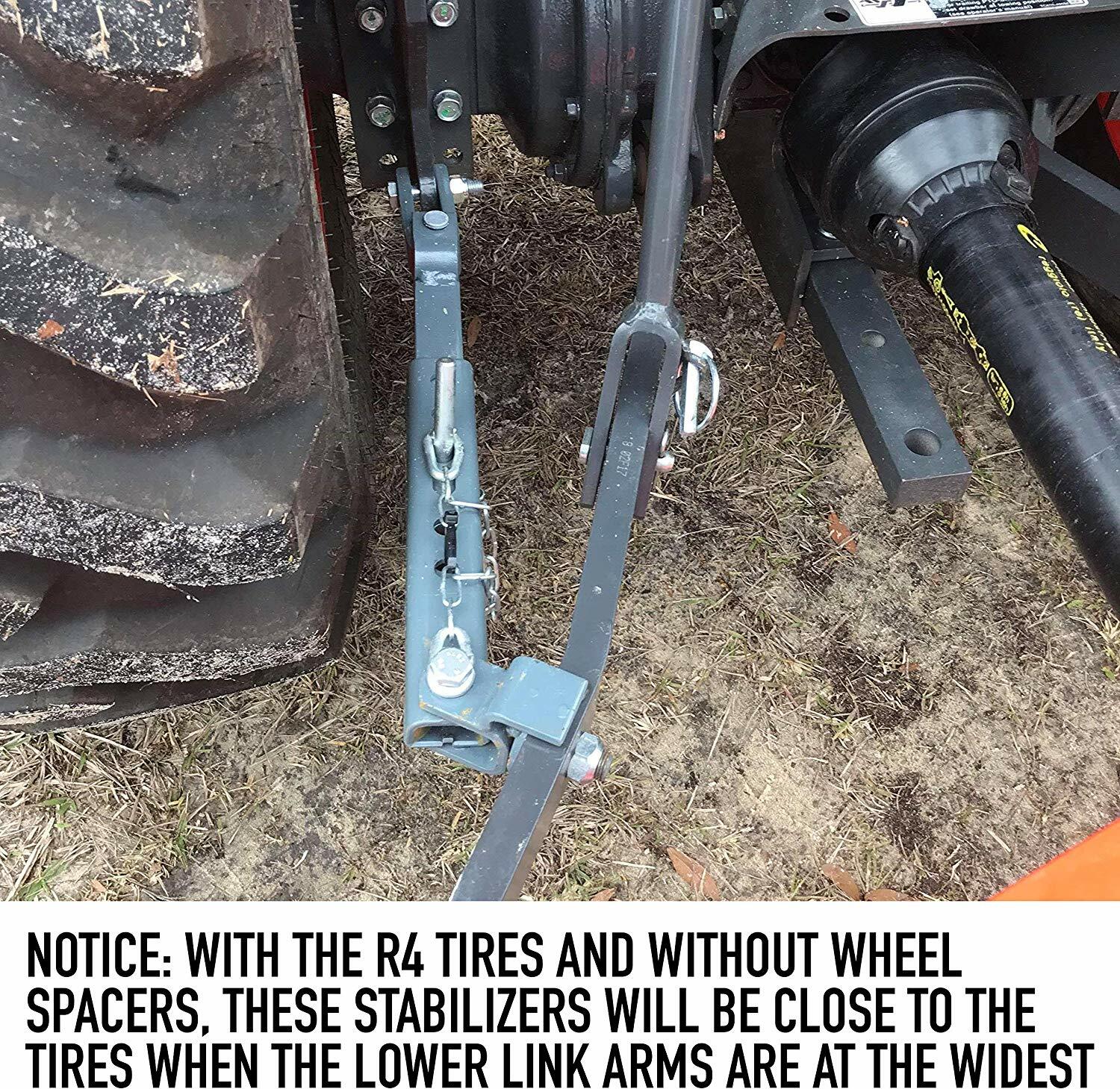 E-L8430 Solid Telescopic Stabilizer for Kubota Tractors L3700SU, L2501, L3301,++