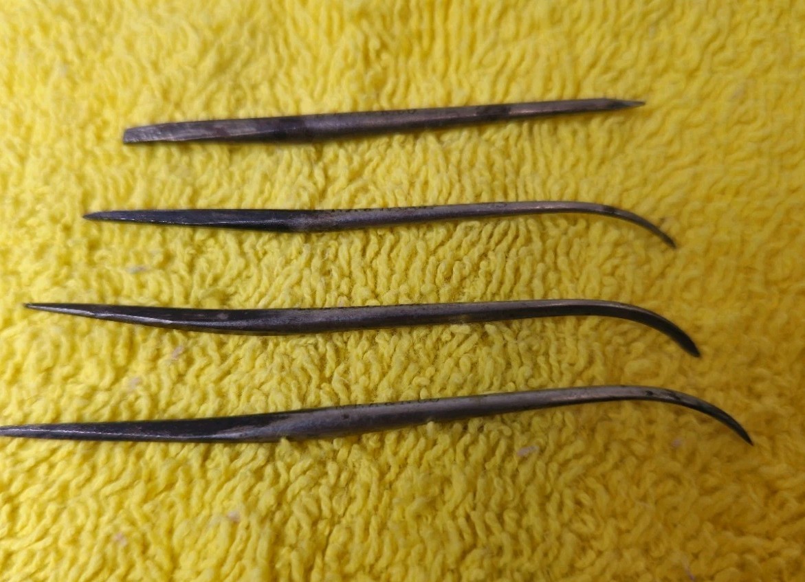 Antique Medical Surgical Suture Instruments NEA & N Co. Civil War Era Lot Of 8