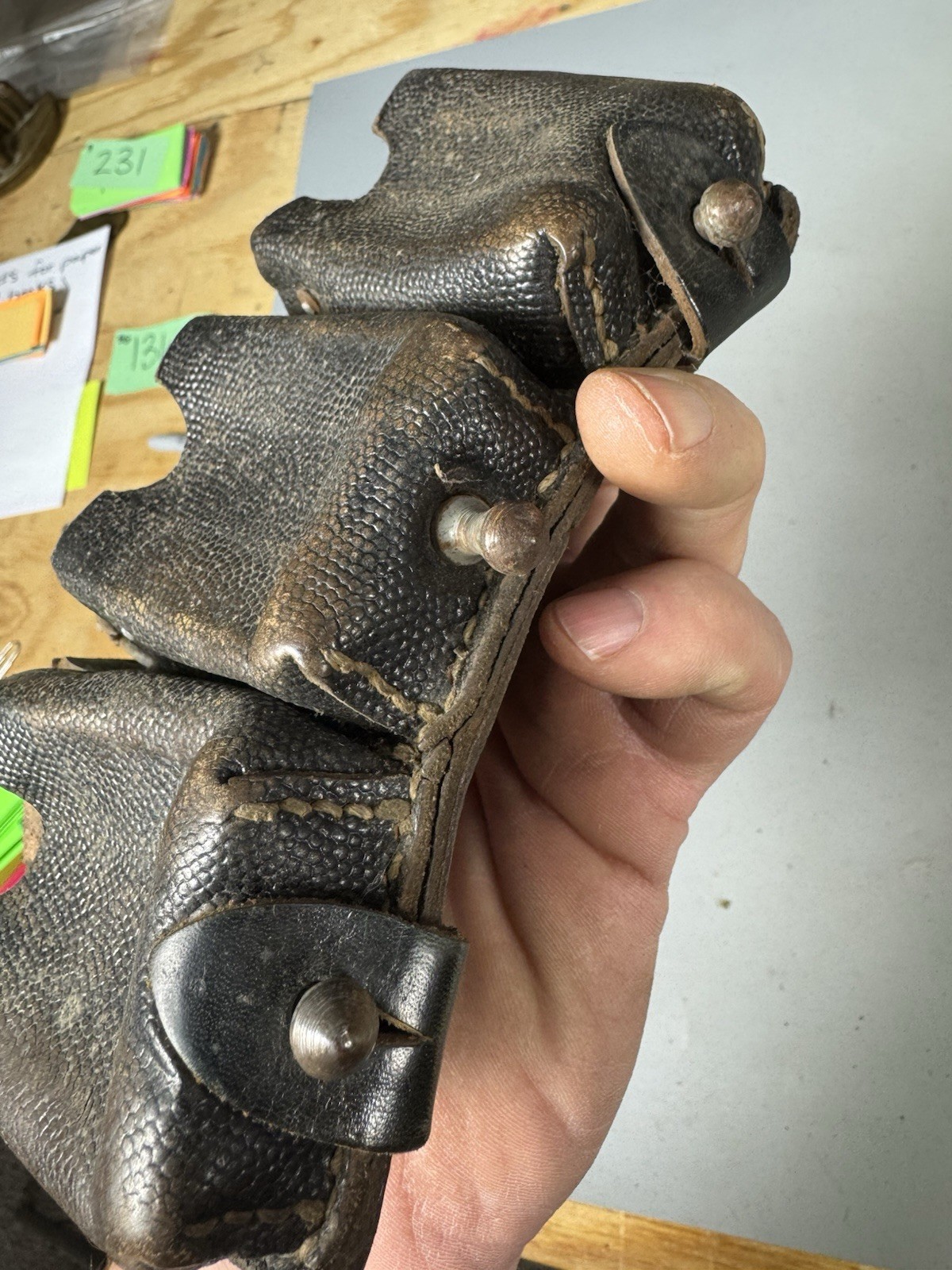 ww2 matched looking pair of k98 pouches BG148