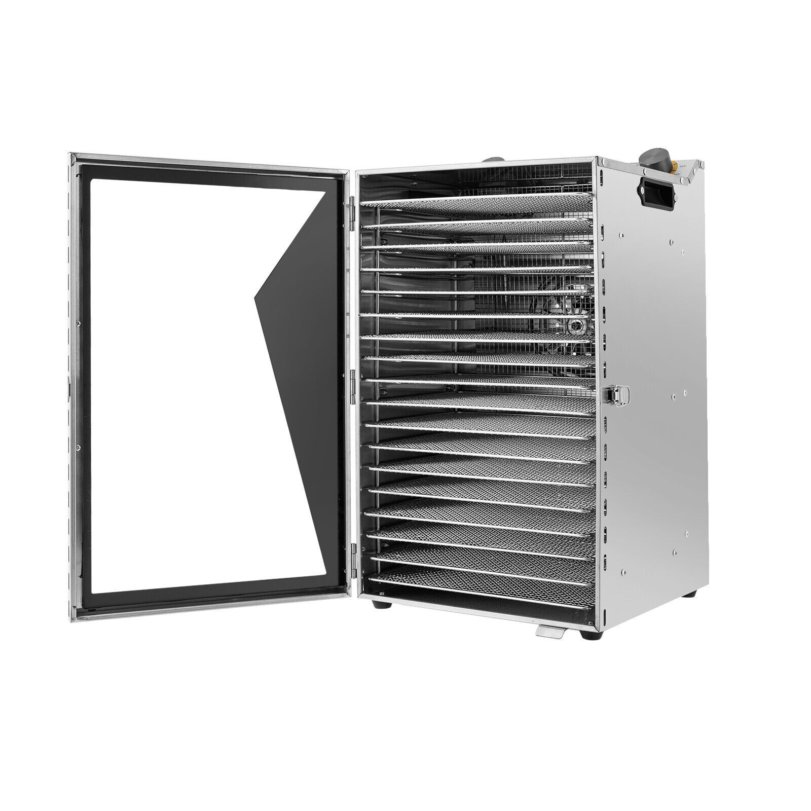 18 Trays Food Dehydrator Machine 304 Stainless Steel Adjustable Temp & Timer