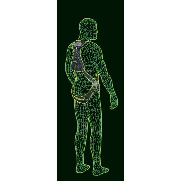 Miller Rdt-Qc/Ubk Revolution(R) Full Body Harness, L/Xl, 400 Lb., Quick-Connect