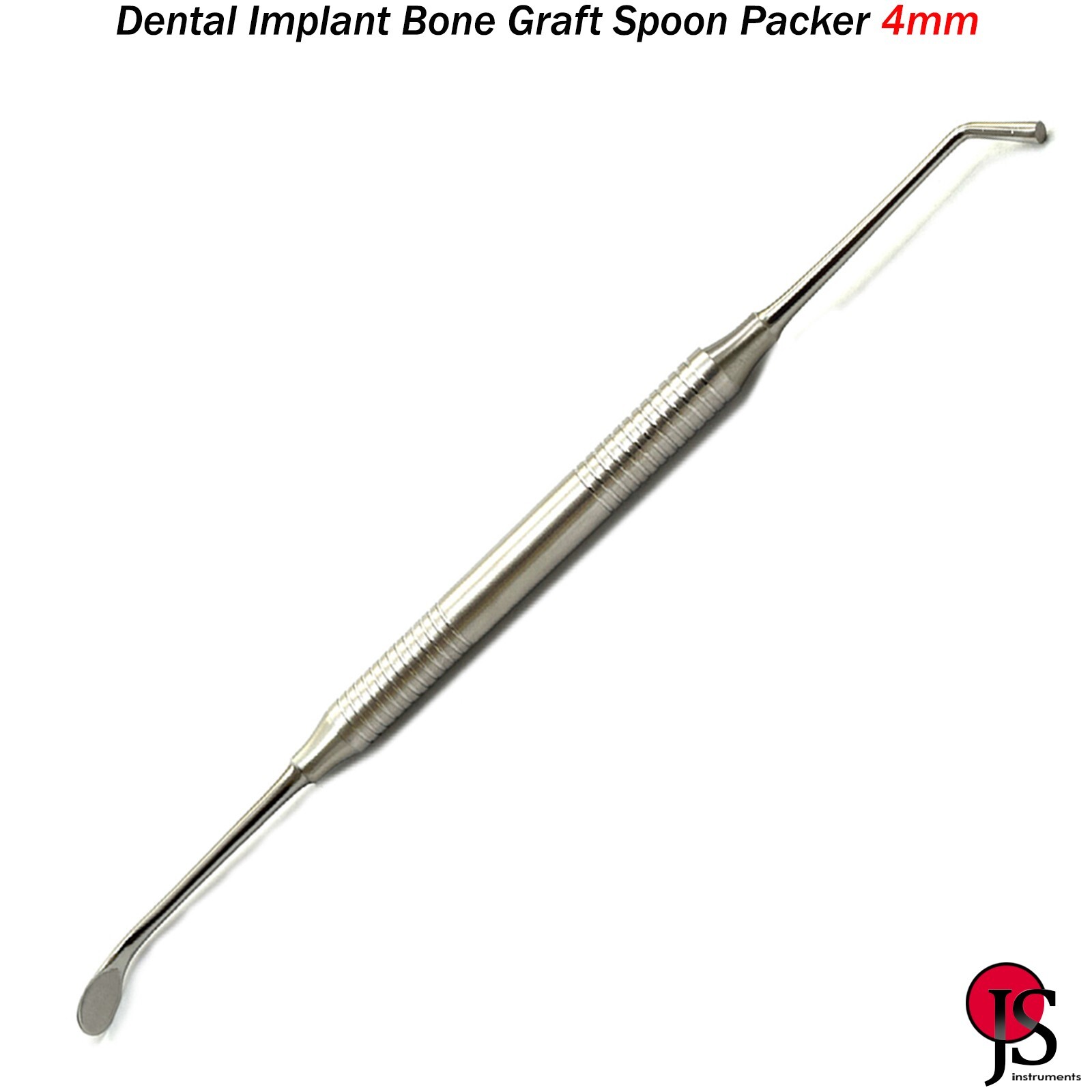 Dental Implant Instruments Grafting Bone Scoop Graft Carrier Plugger Packer X3
