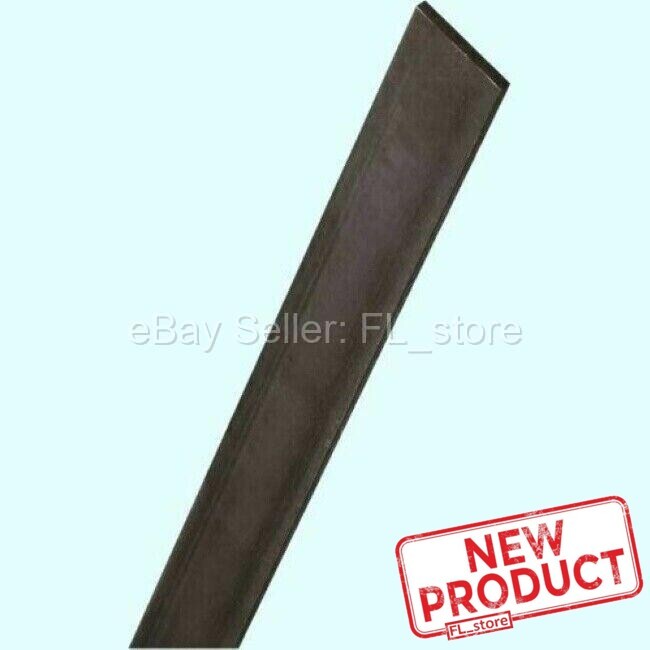 Steel Flat Bar Stock 1/8" x 1-1/2" x 6 Feet Rectangular Unpolished 1018 Alloy