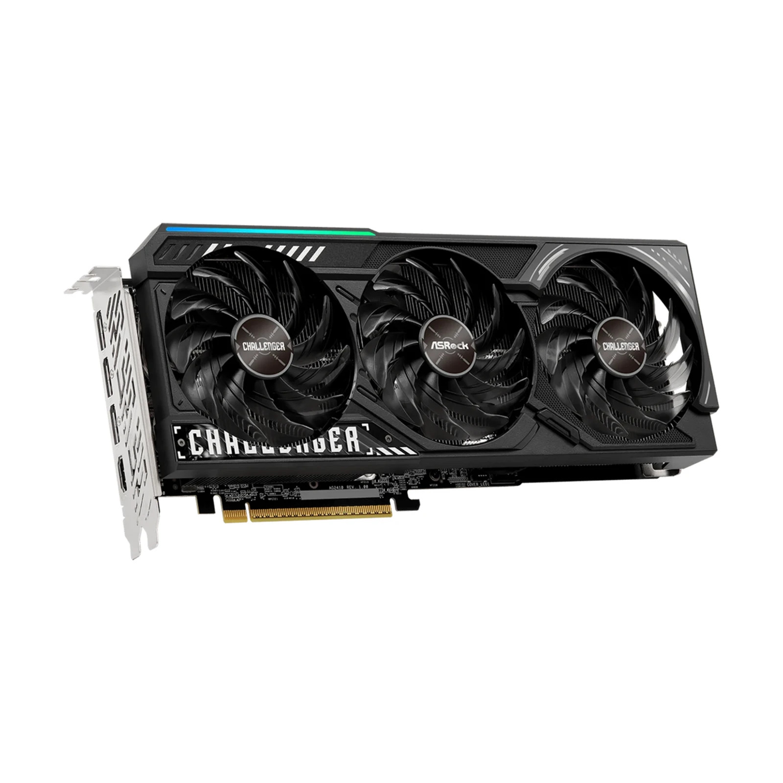 ASRock Challenger RX 9070 XT 16GB GDDR6 PCIe 5.0 Triple Fan Graphics Card
