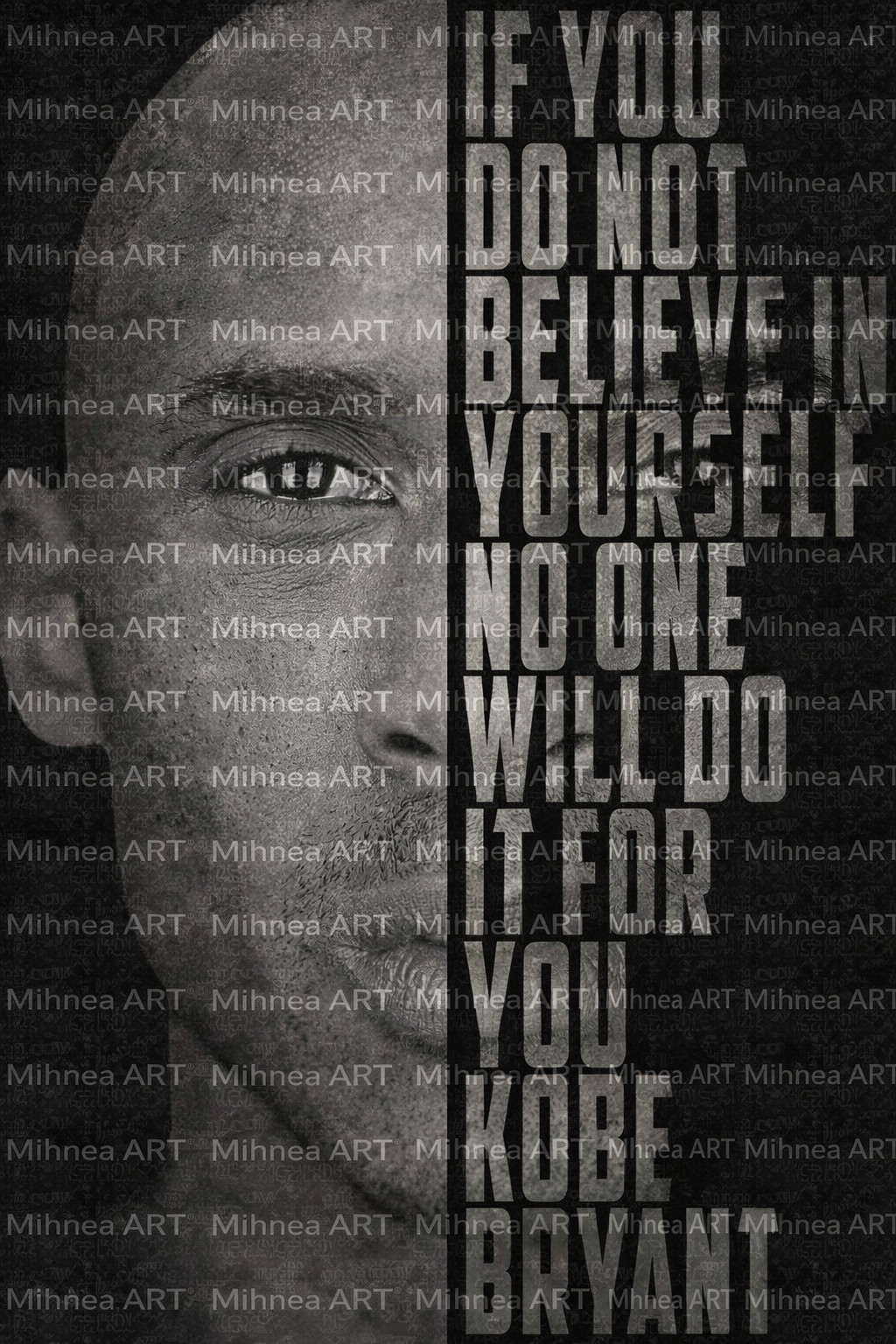 KOBE BRYANT QUOTE ART PRINT