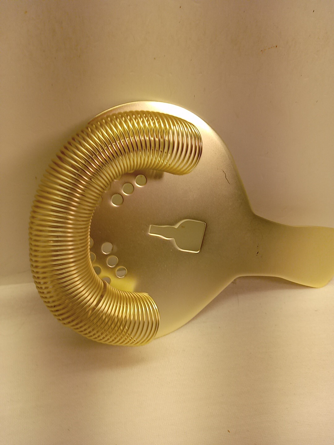 Grand Marnier Stainless Steel Bar Strainer 6" Long