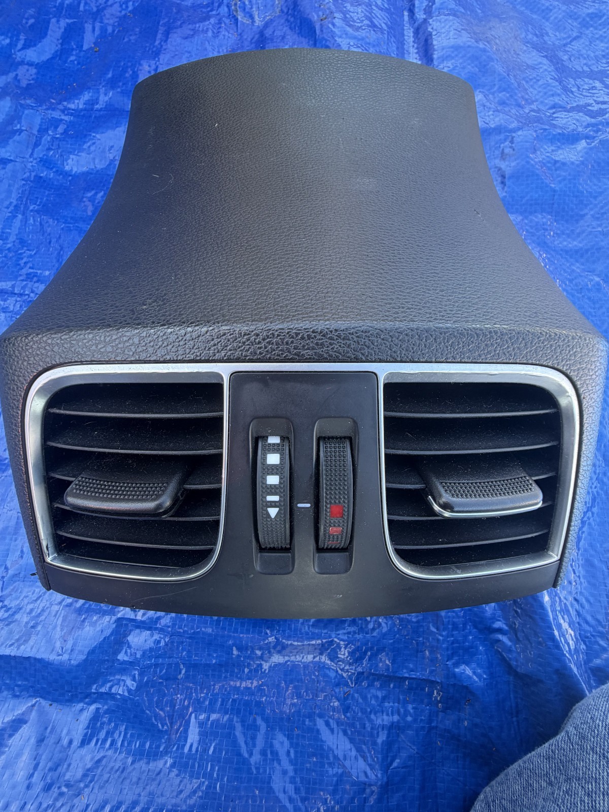 17-20 Hyundai Genesis G80 Center Console Back Trim Air Vent OEM