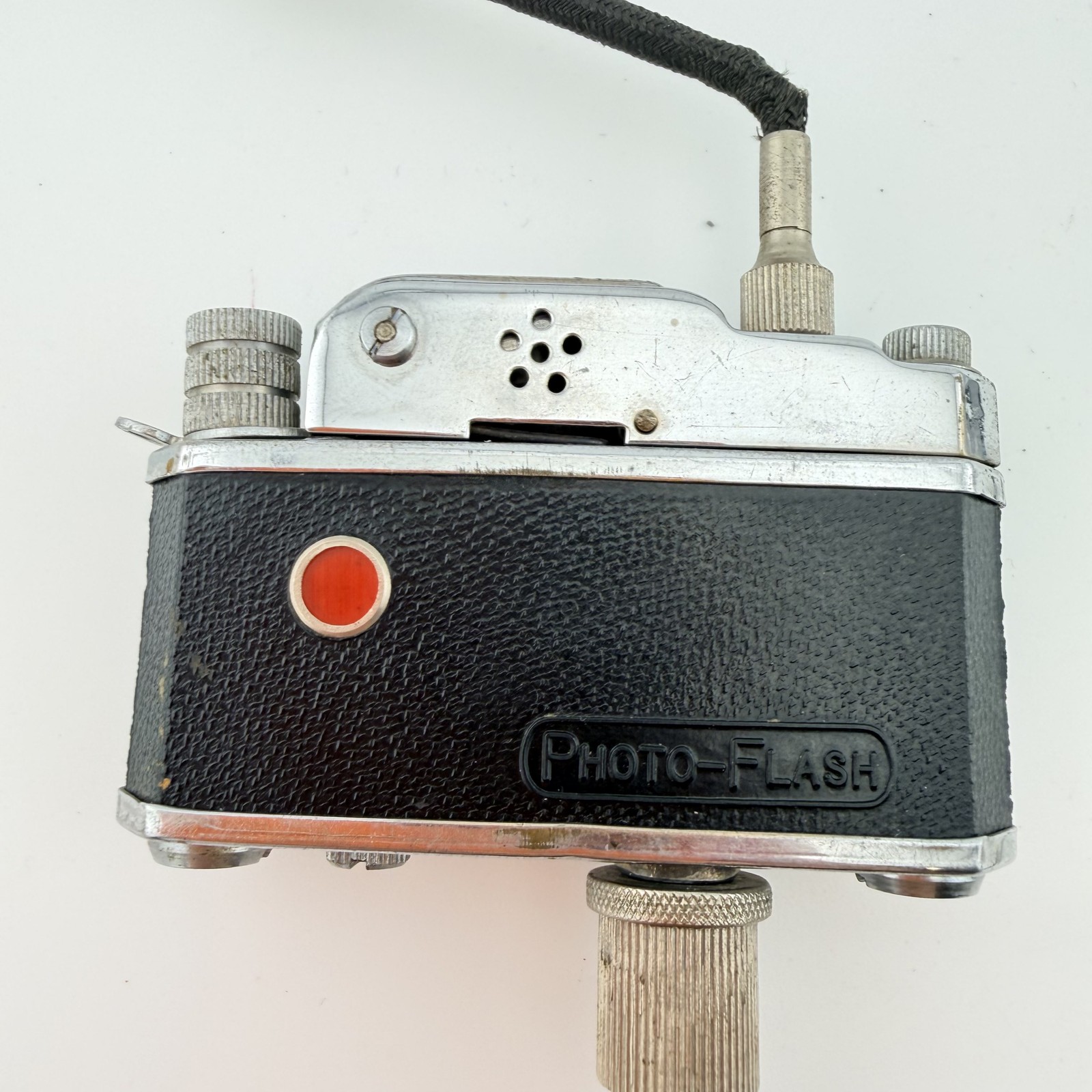 Vintage K.K.W. Camera Lighter Photo-Flash with Tripod & Compass Japan