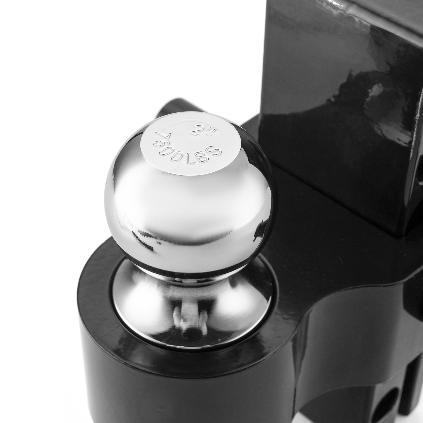 2'' Receiver 6'' Drop Hitch Ball Mount For Chevy Silverado GMC Sierra 1500 2500