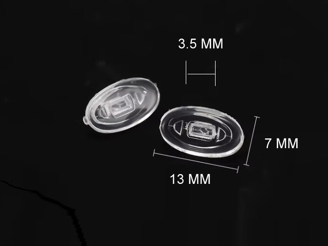 4 Pair Nose Pads Push-in For Oakley Ejector Felon Blender Glasses Replacement