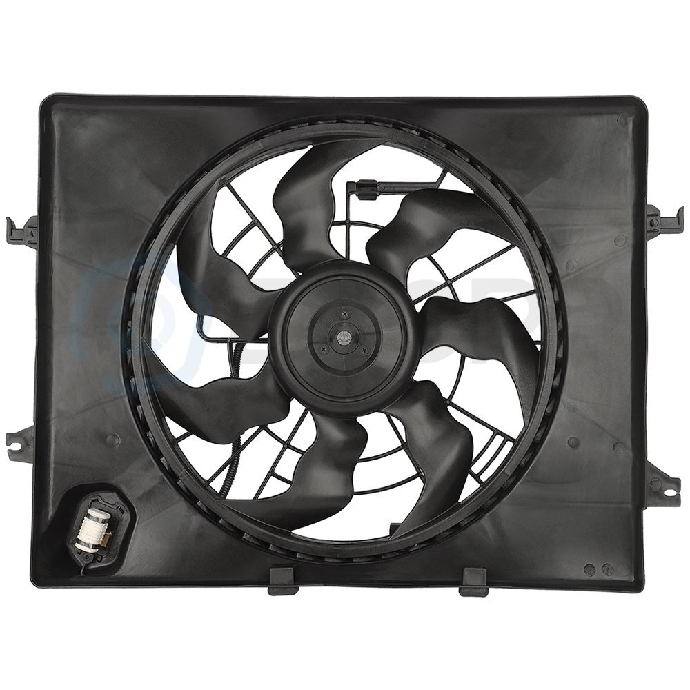 Electric Radiator Cooling Fan Assembly For 2011 2012 2013 Hyundai Sonata