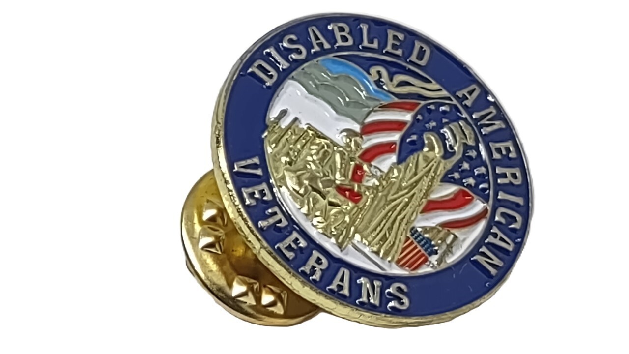 Disabled American Veterans 0.875-inch Lapel Pin P62559