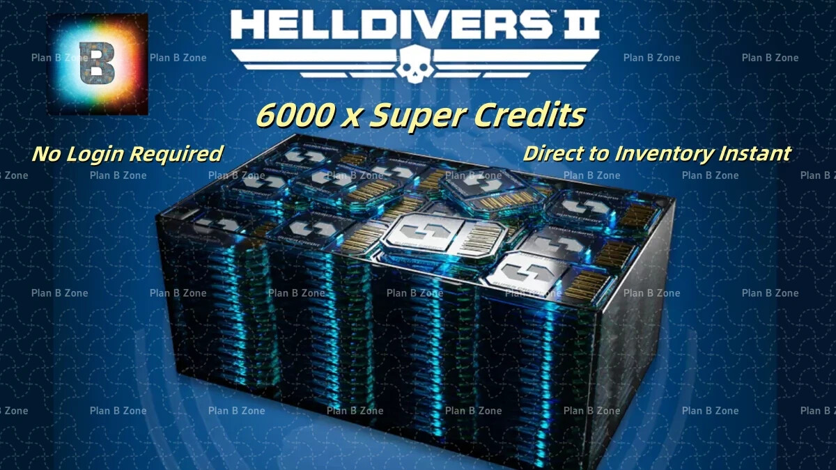 Helldivers 2 6000 x Super Credits, Direct to Inventory Instant. Digital Product